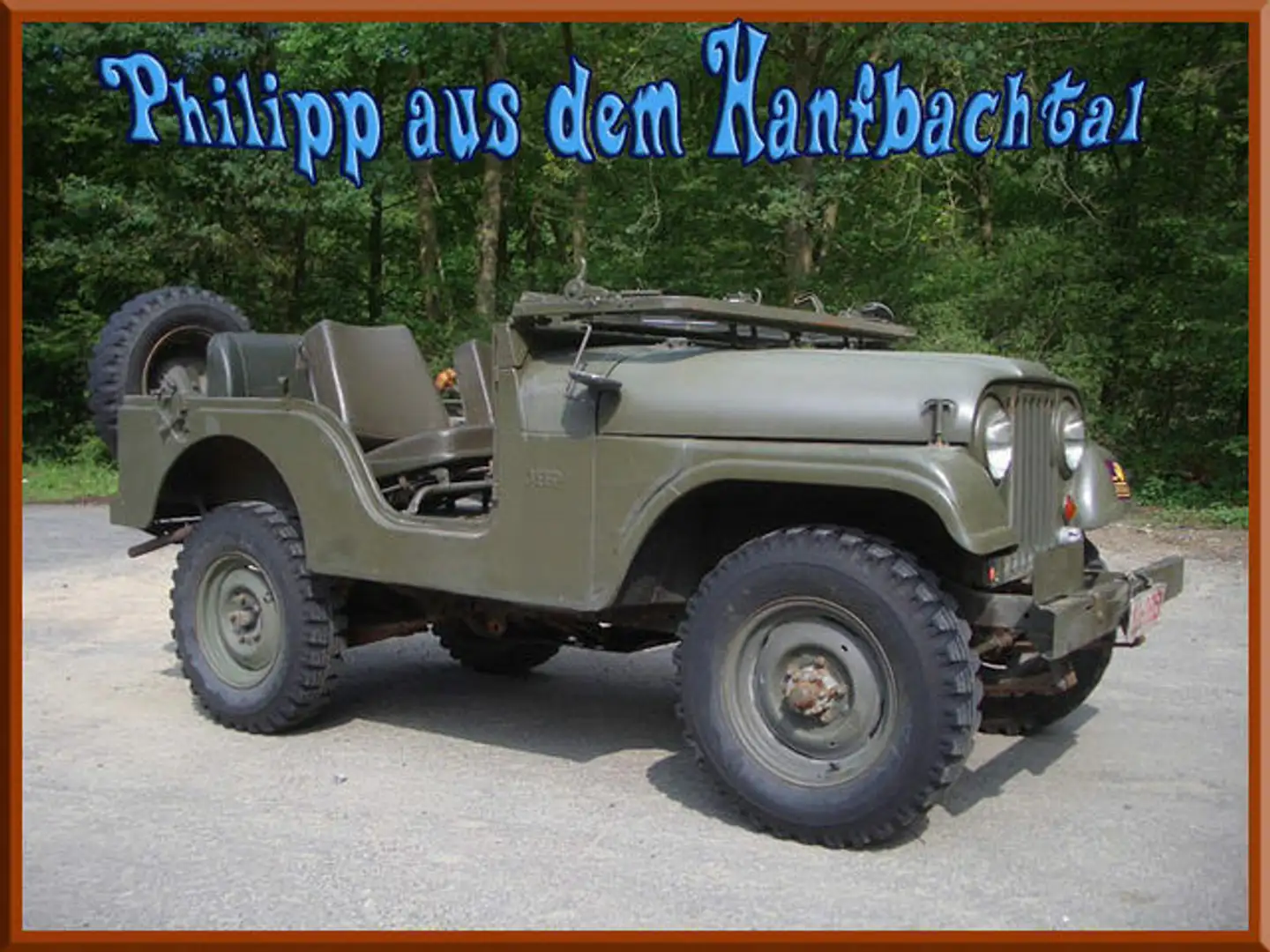 Jeep Willys Overland Jeep Kaiser CJ5 Zielony - 1