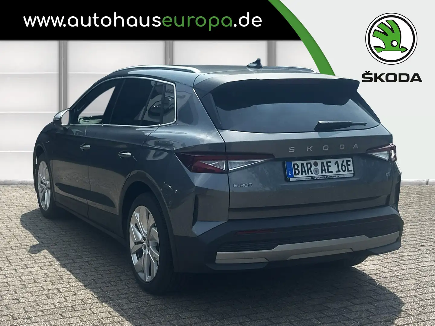 Skoda Elroq 85 Lodge DynLi SpurW LM KAM LED KlimaA Gris - 2