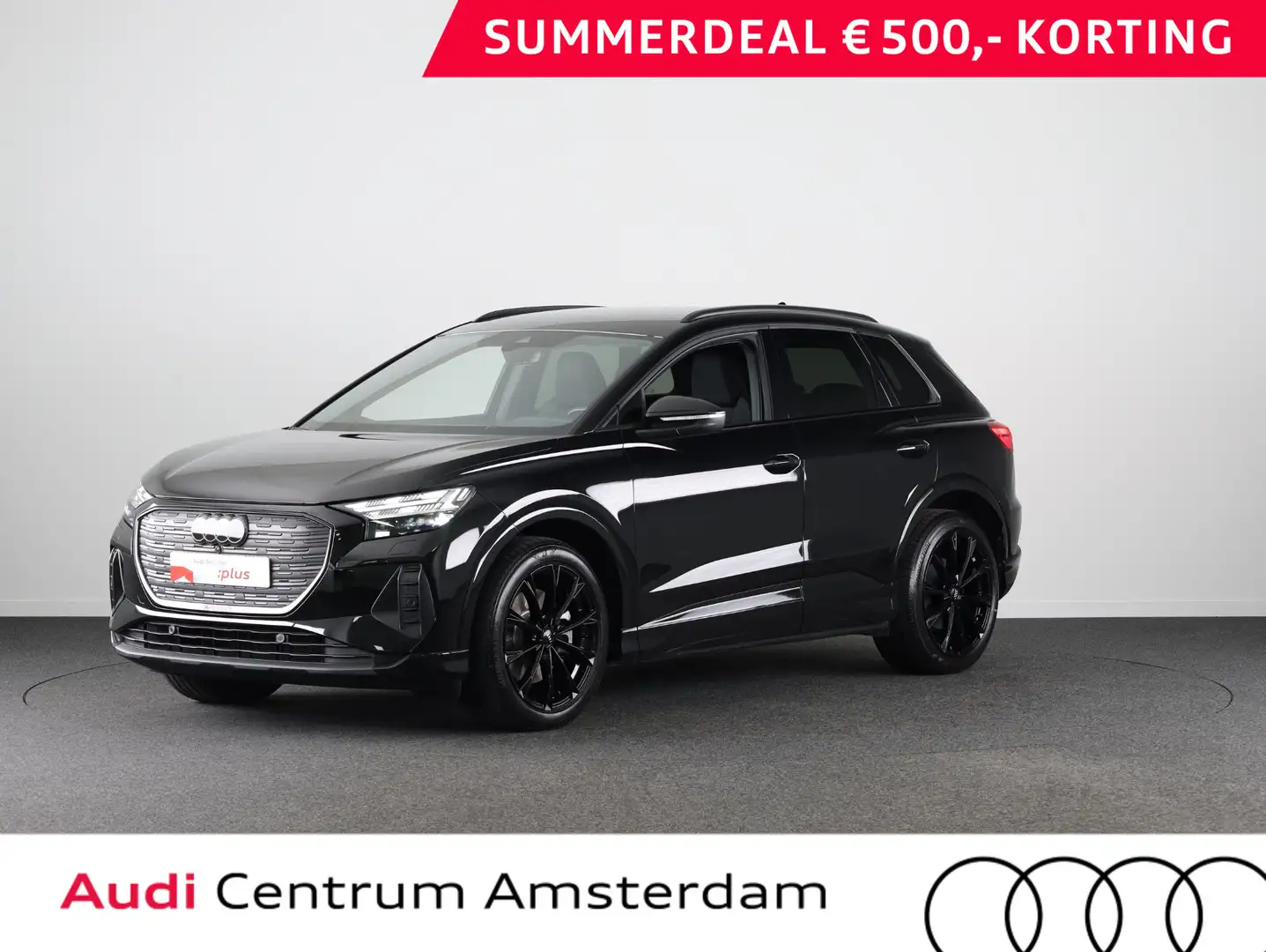 Audi Q4 e-tron 45 Advanced edition 82 kWh 286pk | Private lease v Noir - 1
