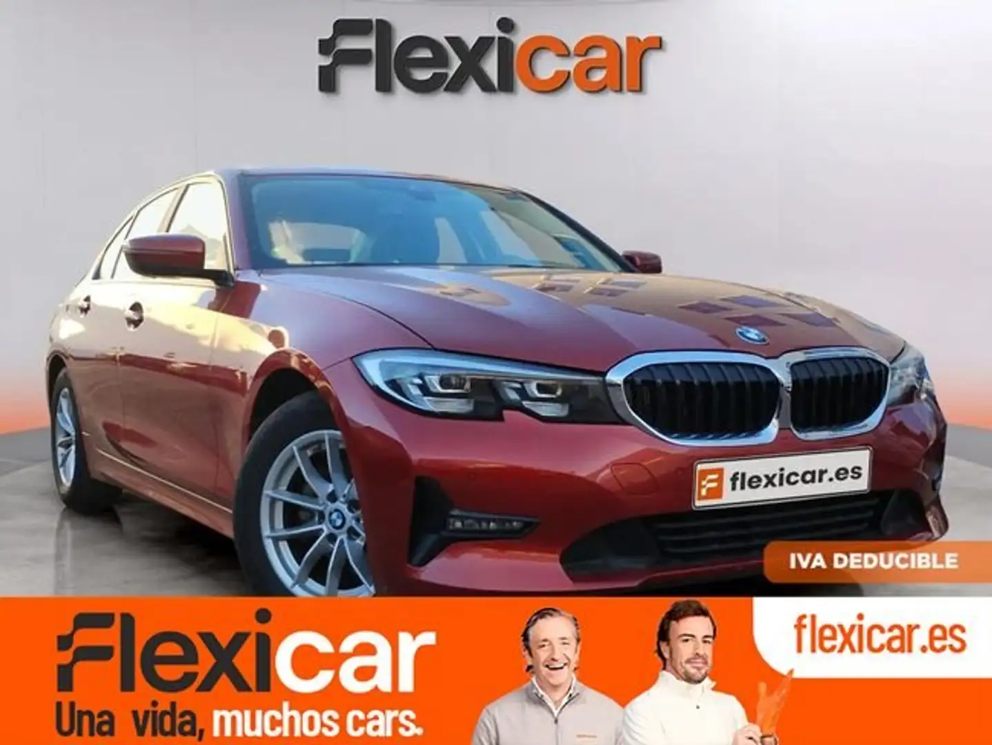 BMW 318 318d Auto. Orange - 1