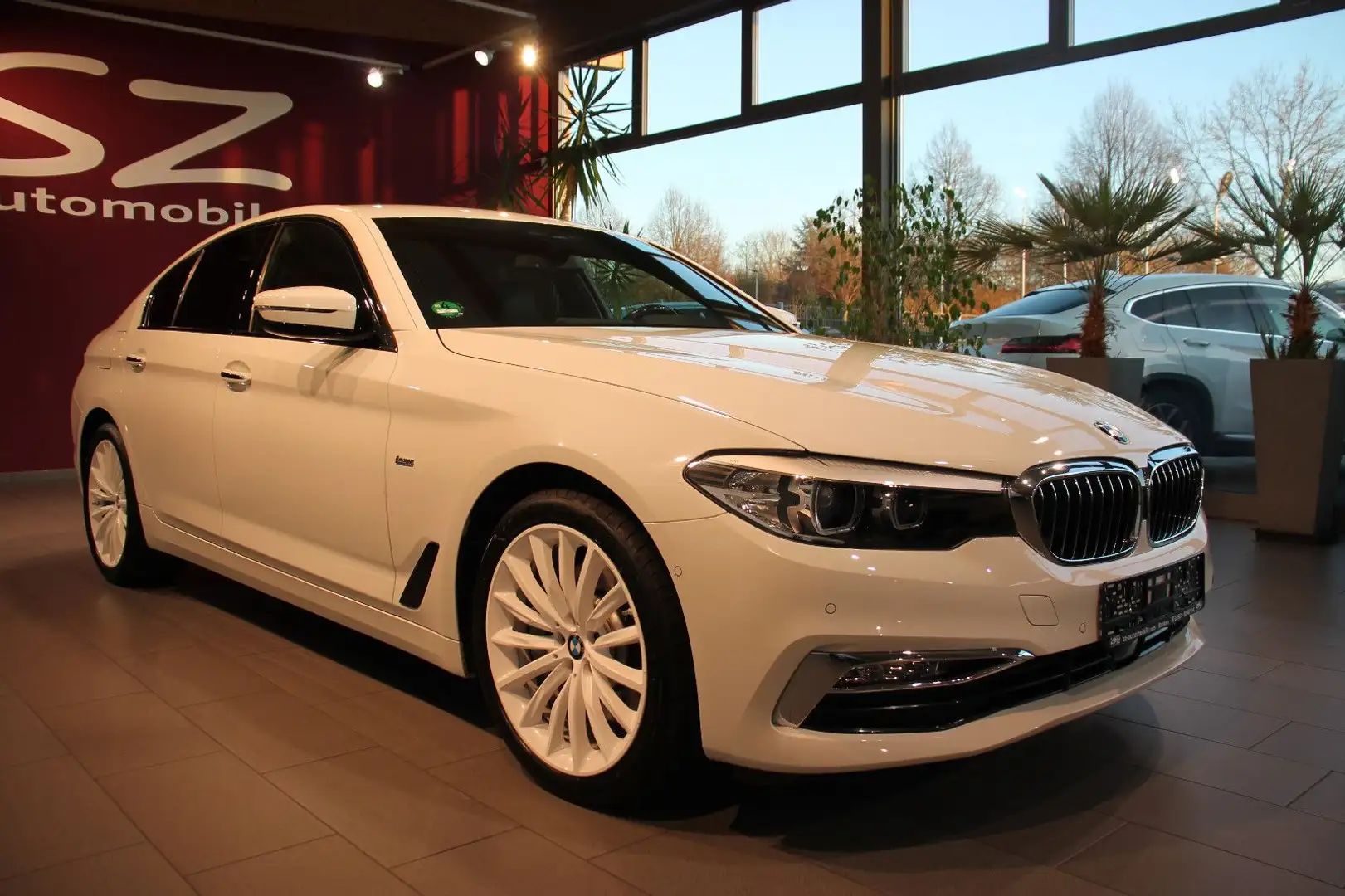 BMW 530 d Luxury Line 1.Hand Kamera PDC ACC Weiß - 1