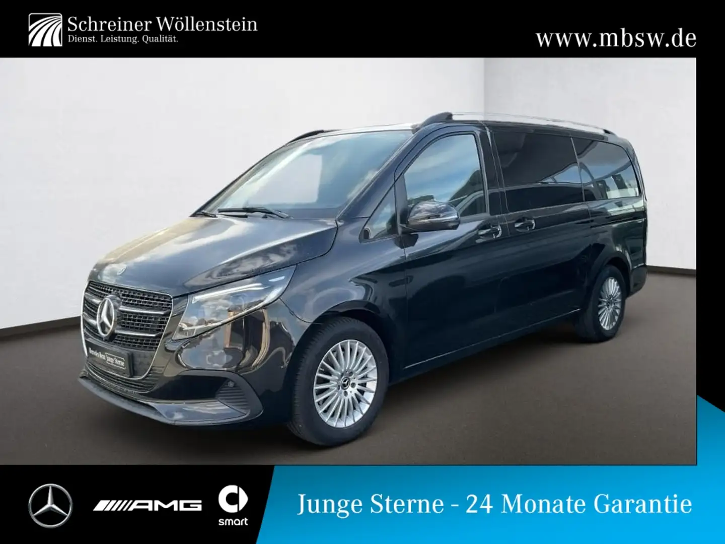 Mercedes-Benz V 300 Style lang AHK2,5*Distronic*elektr.Türen* Schwarz - 1