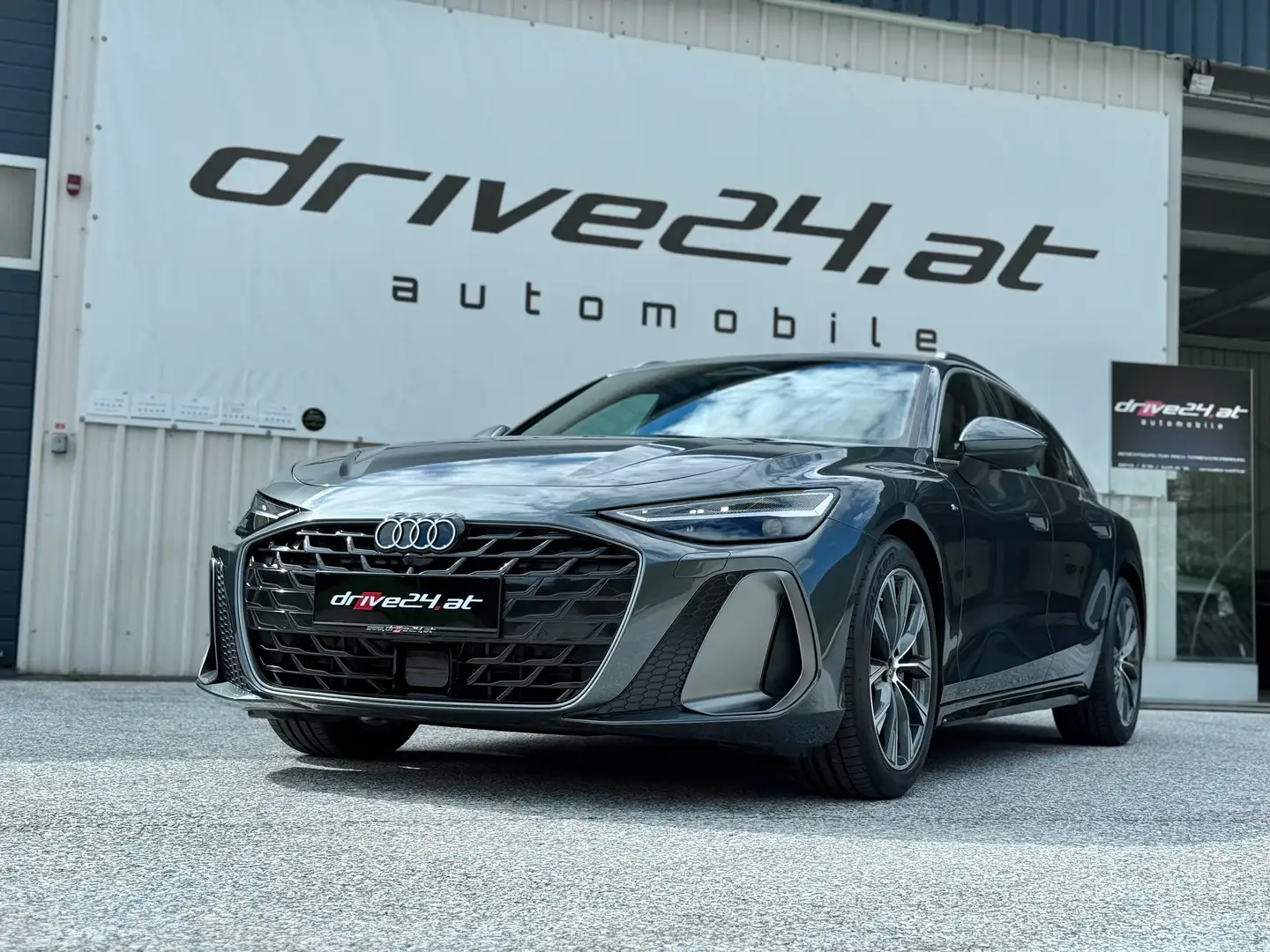 Audi A6 S-LINE INT+EXT A6 TDIqu MATRIX AHK STDHZ ASSISTENZ Gris - 1