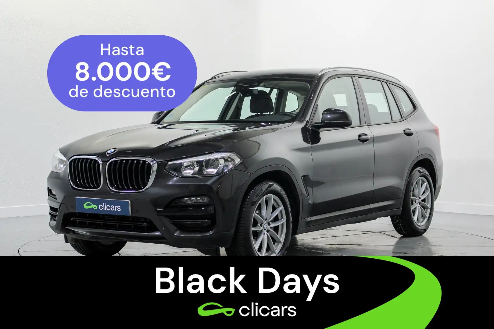 BMW X3 xDrive 20dA Gris - 1