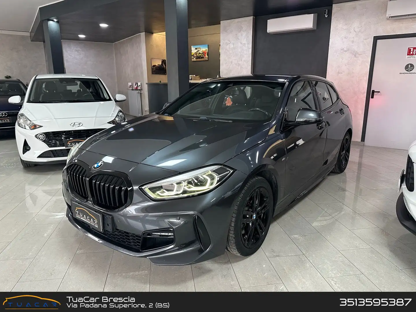 BMW 118 M Sport 118 d Gris - 1