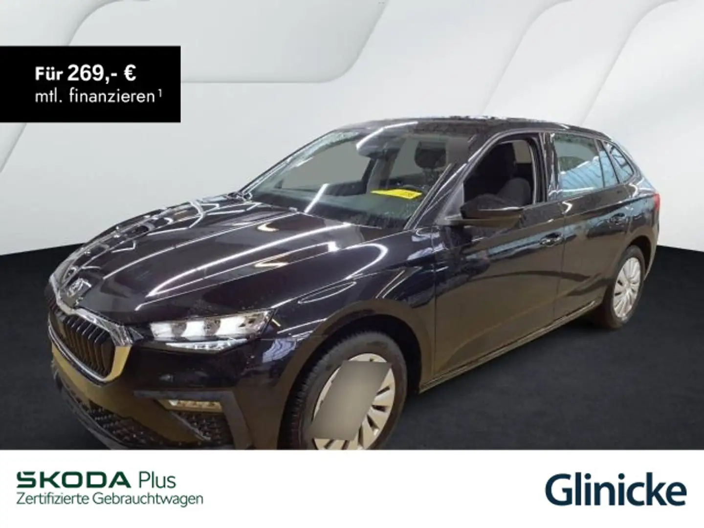 Skoda Scala 1.0 TSI Essence Klima Sitzh. Smart-Link Schwarz - 1