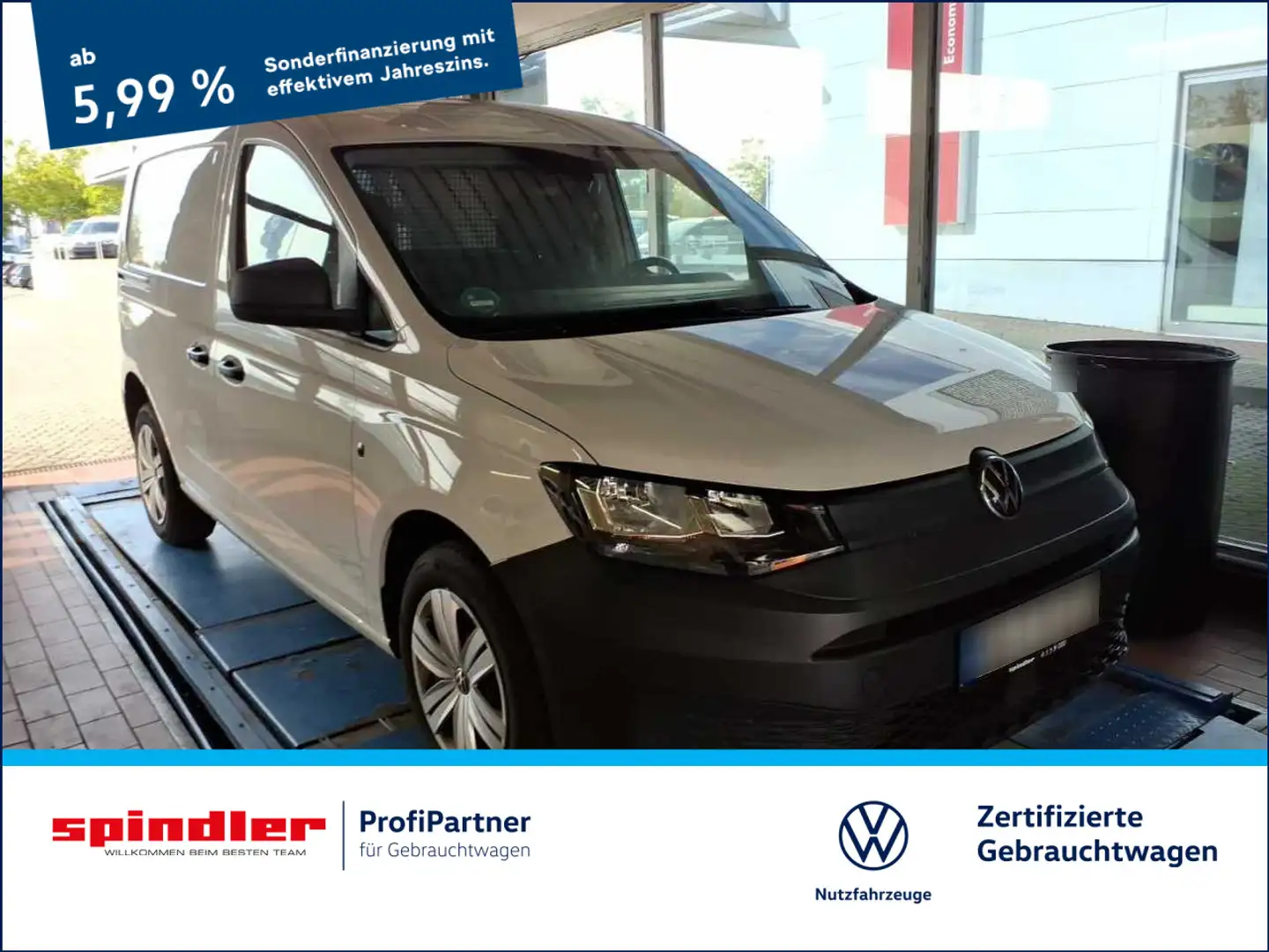 Volkswagen Caddy Cargo / Bluetooth, Klima, SHZ, PDC, DAB+ Blanc - 1