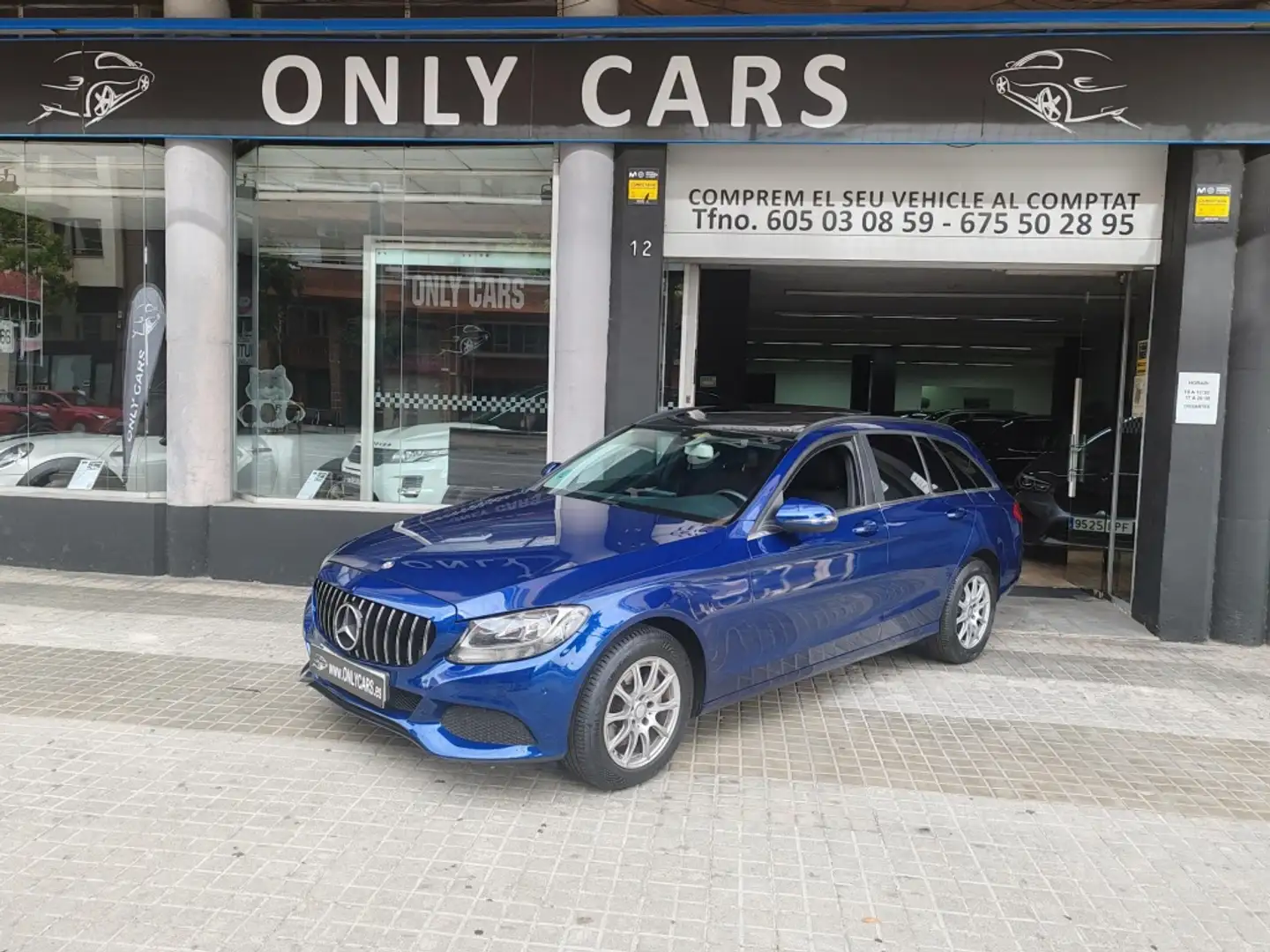 Mercedes-Benz C 200 200d (4.75) 7G Plus Blau - 1