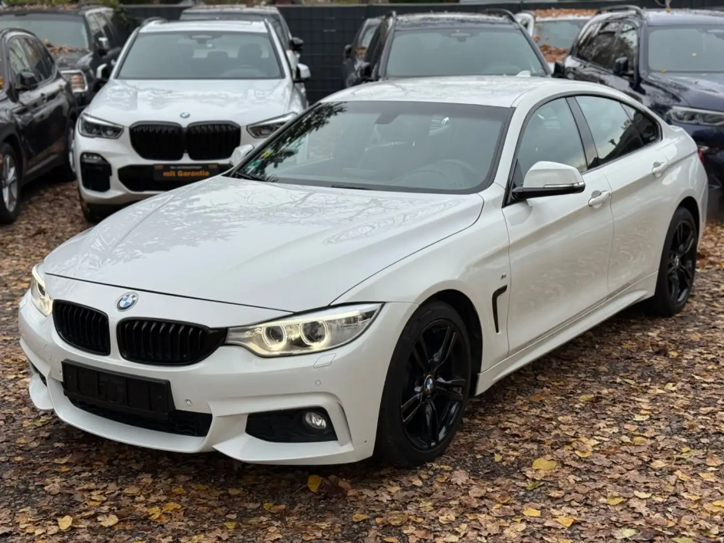 BMW 420 i GranCoupe M Sport//*NAVI*//*LEDER*//*SPORT Blanc - 1