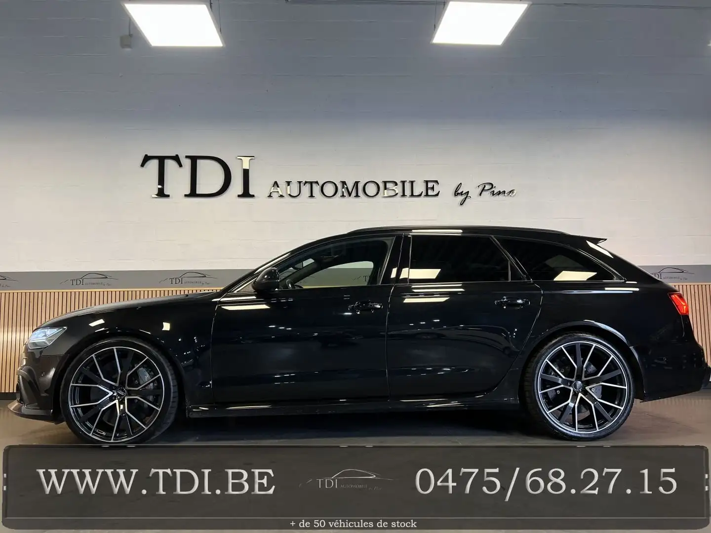 Audi RS6 4.0 V8 TFSI*Carbone*605cv*Audi Exclusive*305km/h Negro - 1