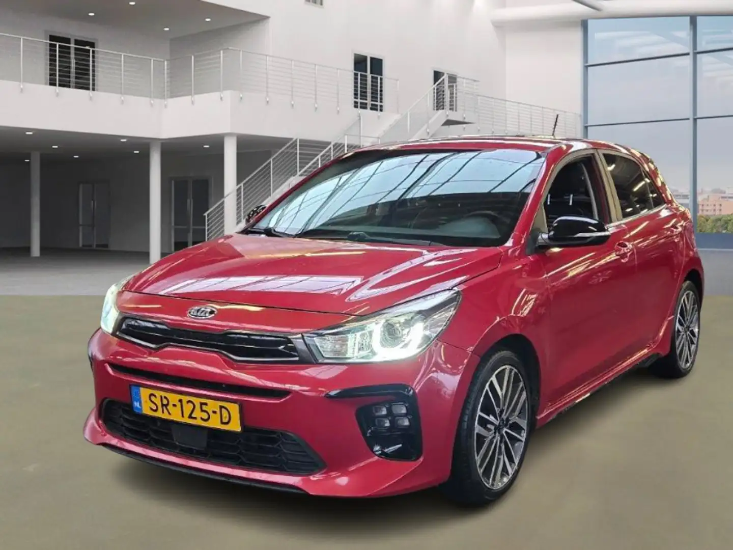 Kia Rio 1.0 TGDI GT-Line/ XENON/ LANE ASSIST/ VELGEN Rot - 1