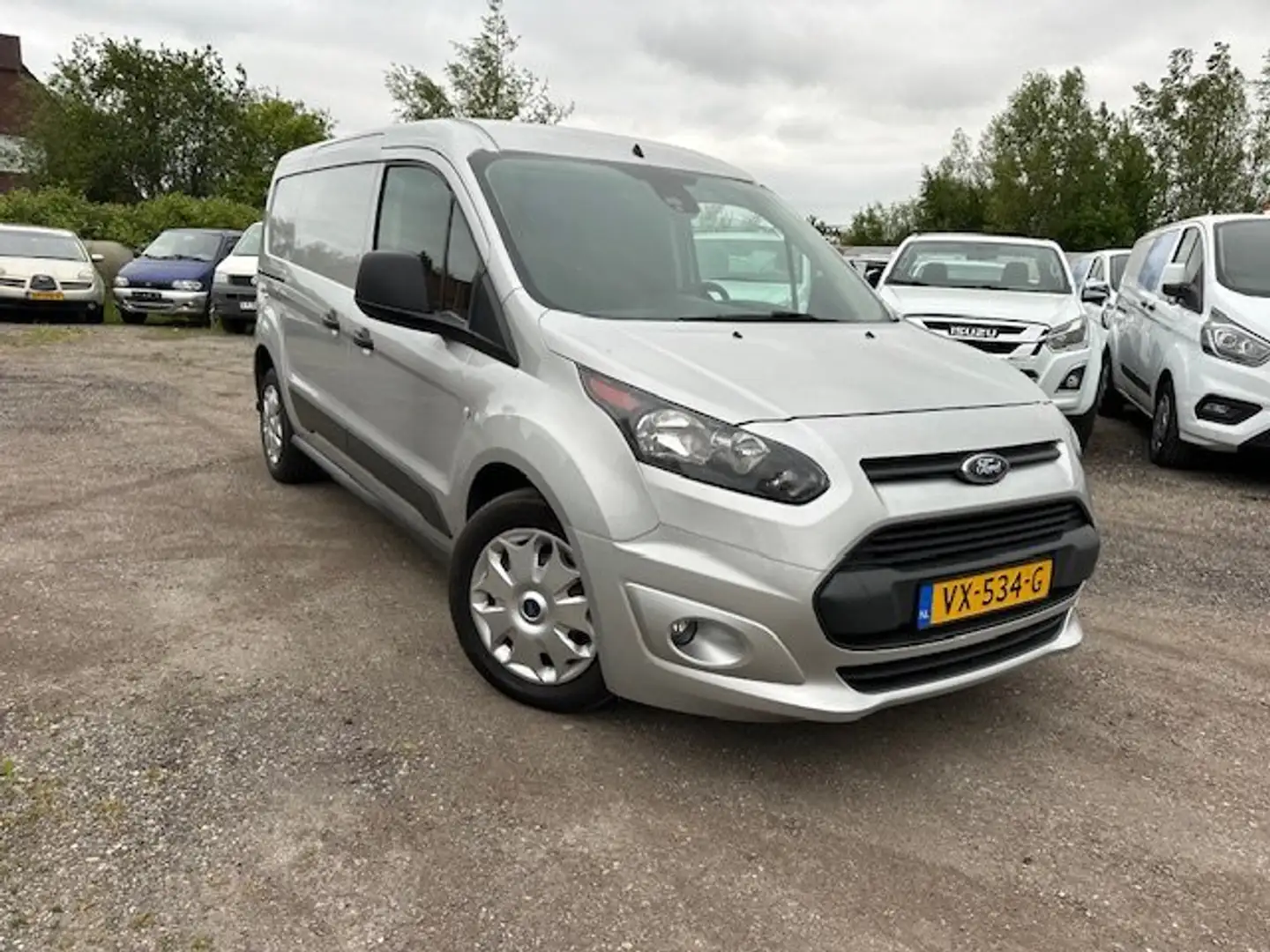 Ford Transit Connect 1.5 TDCI L2 Trend ! 3 seats ! 2x schuifdeur-klima Zilver - 2