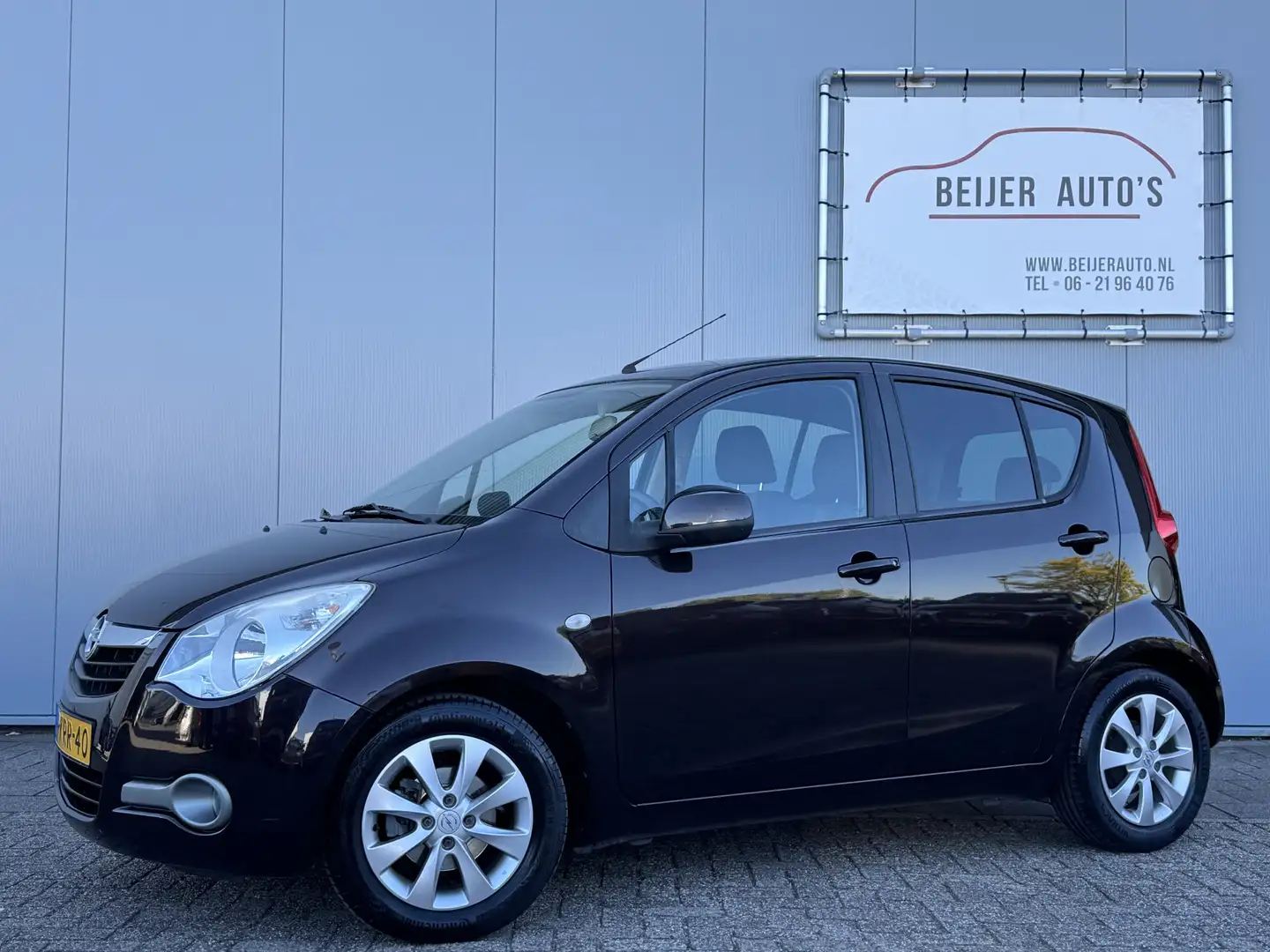 Opel Agila 1.0 Edition Airco/Trekhaak/Origineel NL. Marrón - 1