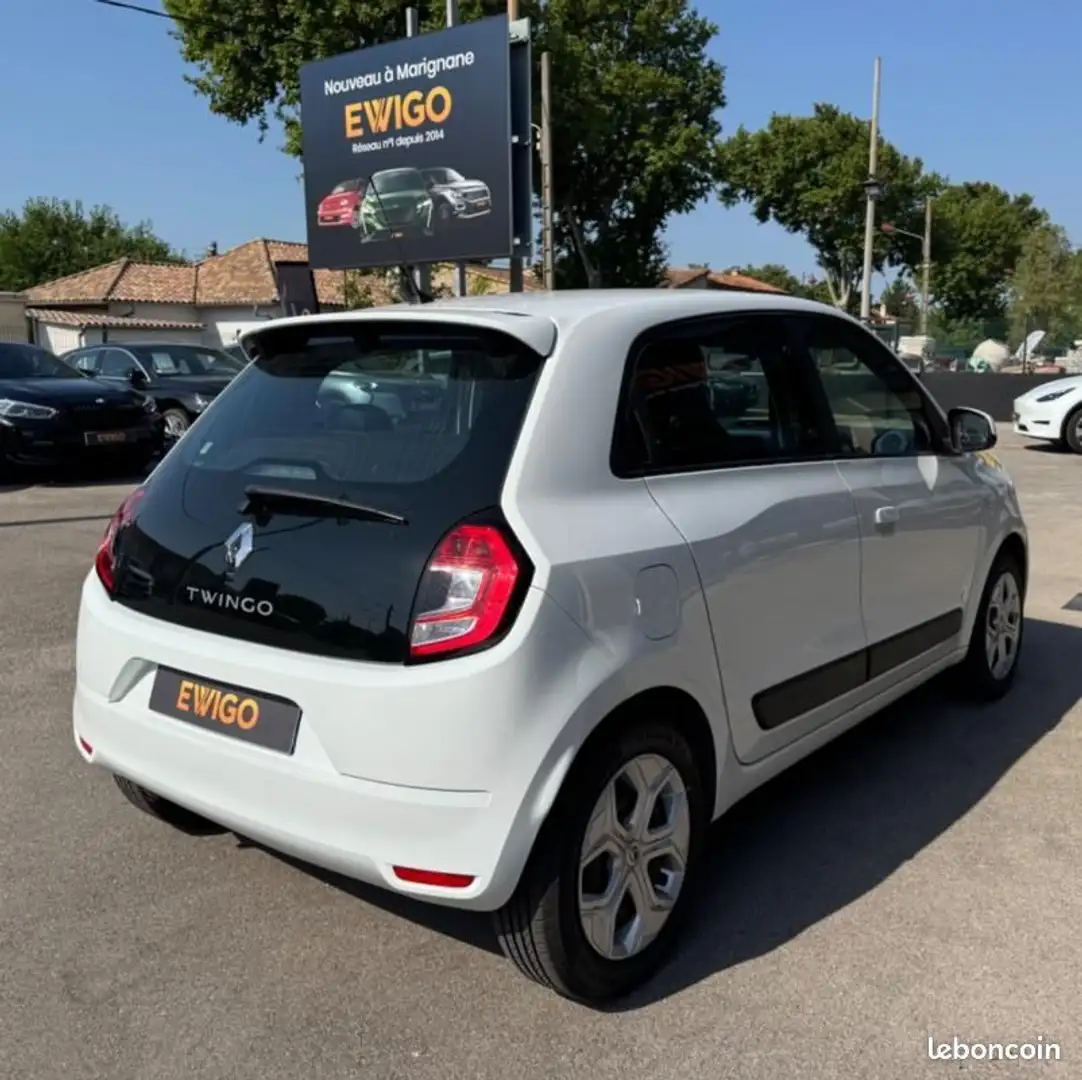Renault Twingo 1.0 SCE 75CH ZEN Blanc - 2