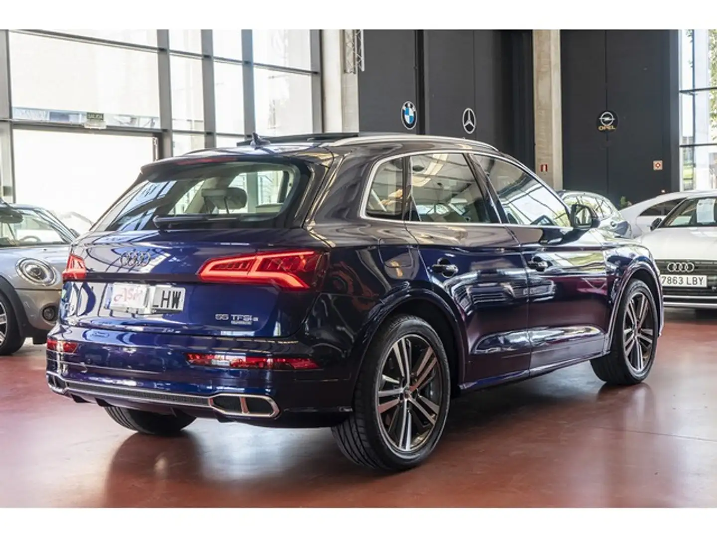 Audi Q5 55 TFSIe S line quattro-ultra S tronic Azul - 2