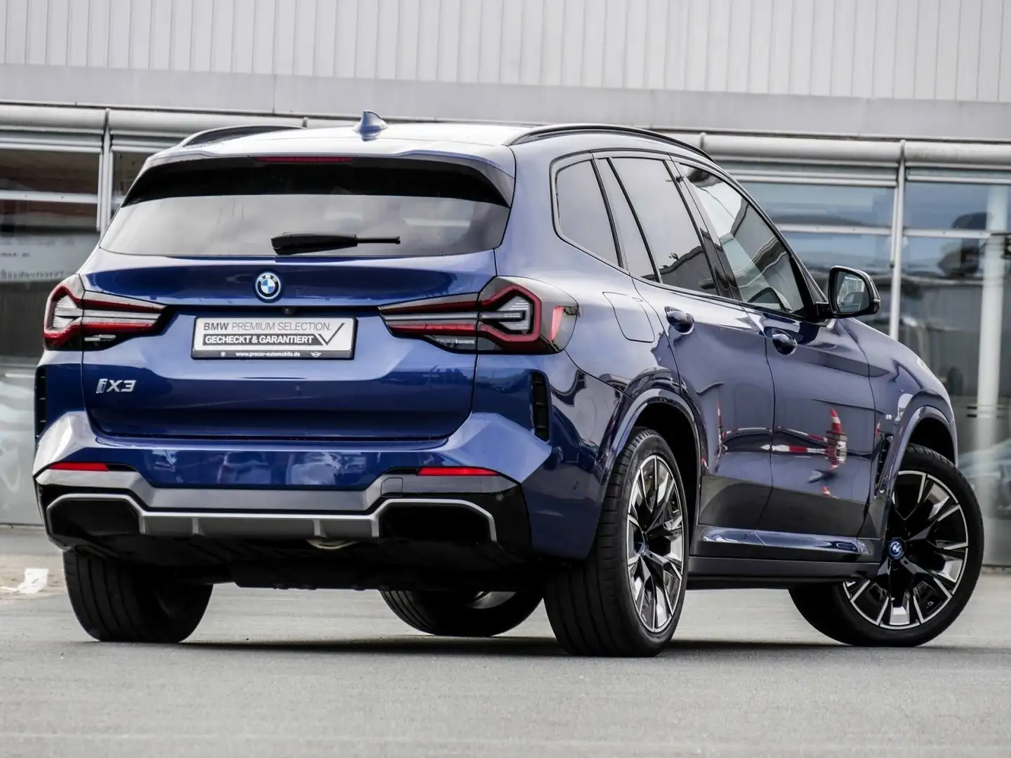 BMW iX3 IMPRESSIVE+M-Sport+H/K+HuD+AHK+DA PROF+360° Bleu - 2