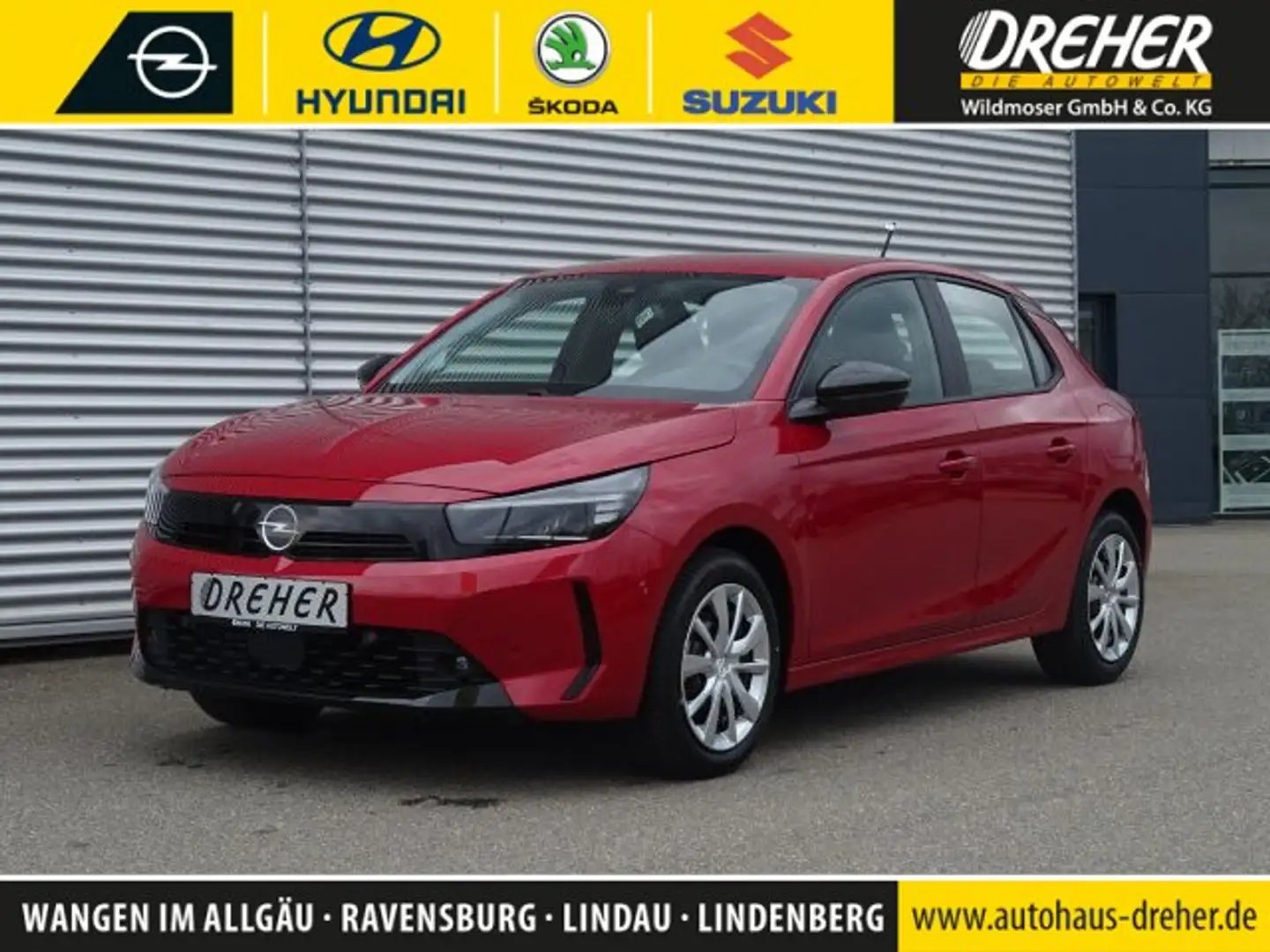 Opel Corsa Corsa Edition Klima/LED/SH/Allwetterreifen Rot - 1