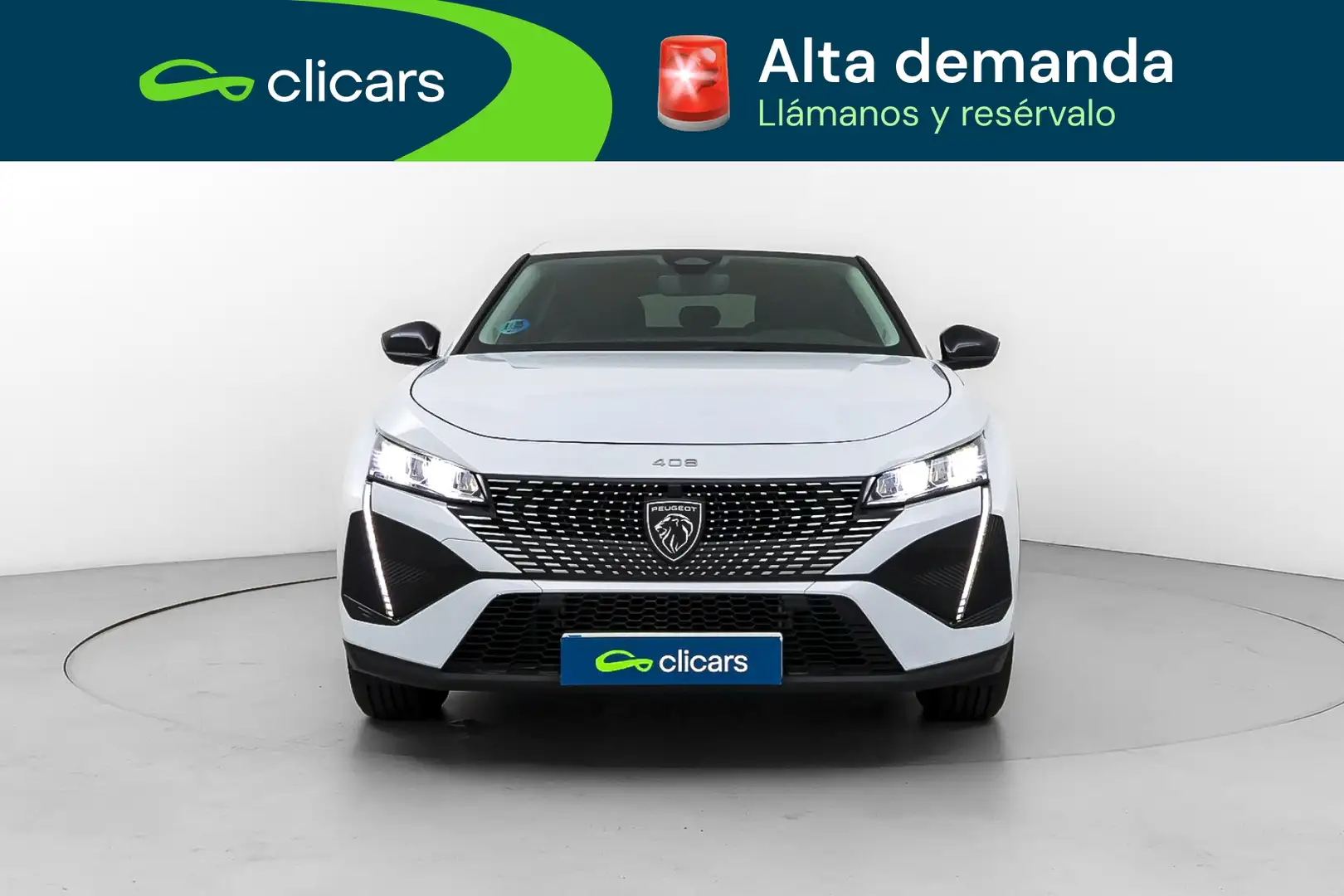 Peugeot 408 Hybrid 136 Allure e-DCS6 Blanco - 2
