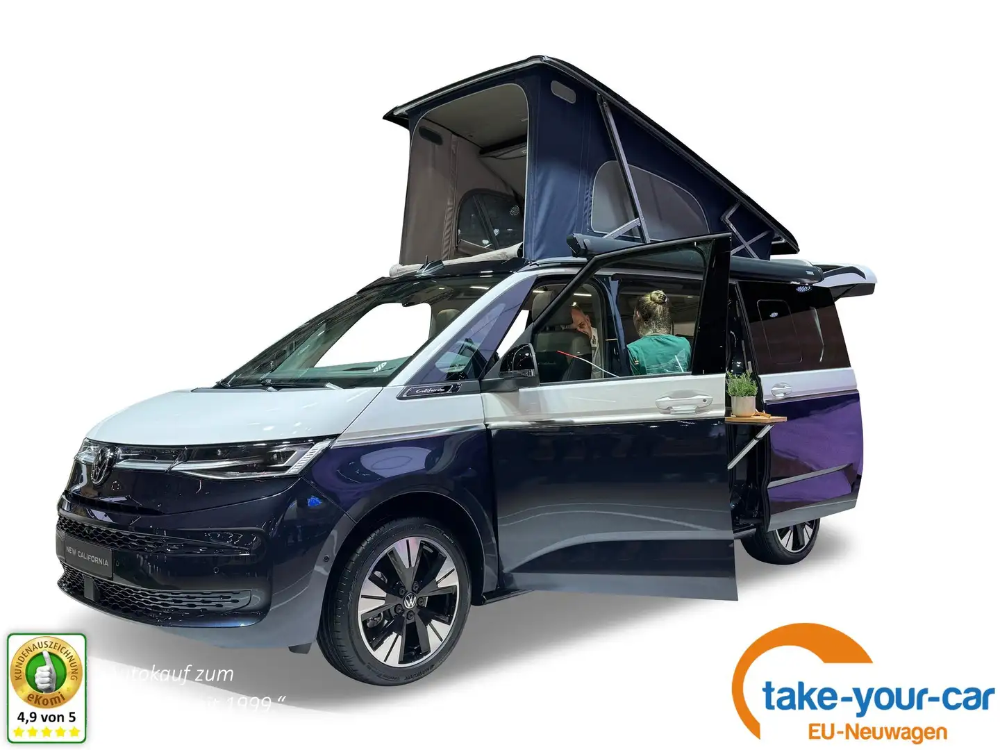 Volkswagen T7 California Ocean LED+KLIMAAUT+PDC+SHZ+AUFSTELLDACH 2.0 TSI... - 1