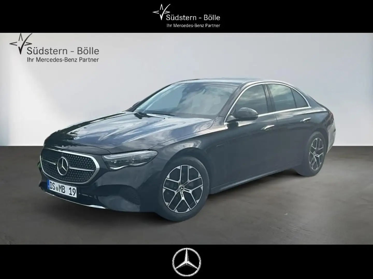 Mercedes-Benz E 200 4M +AVANTGARDE+DISTRO+SHZ+NAVI+AMBIENTE Noir - 1