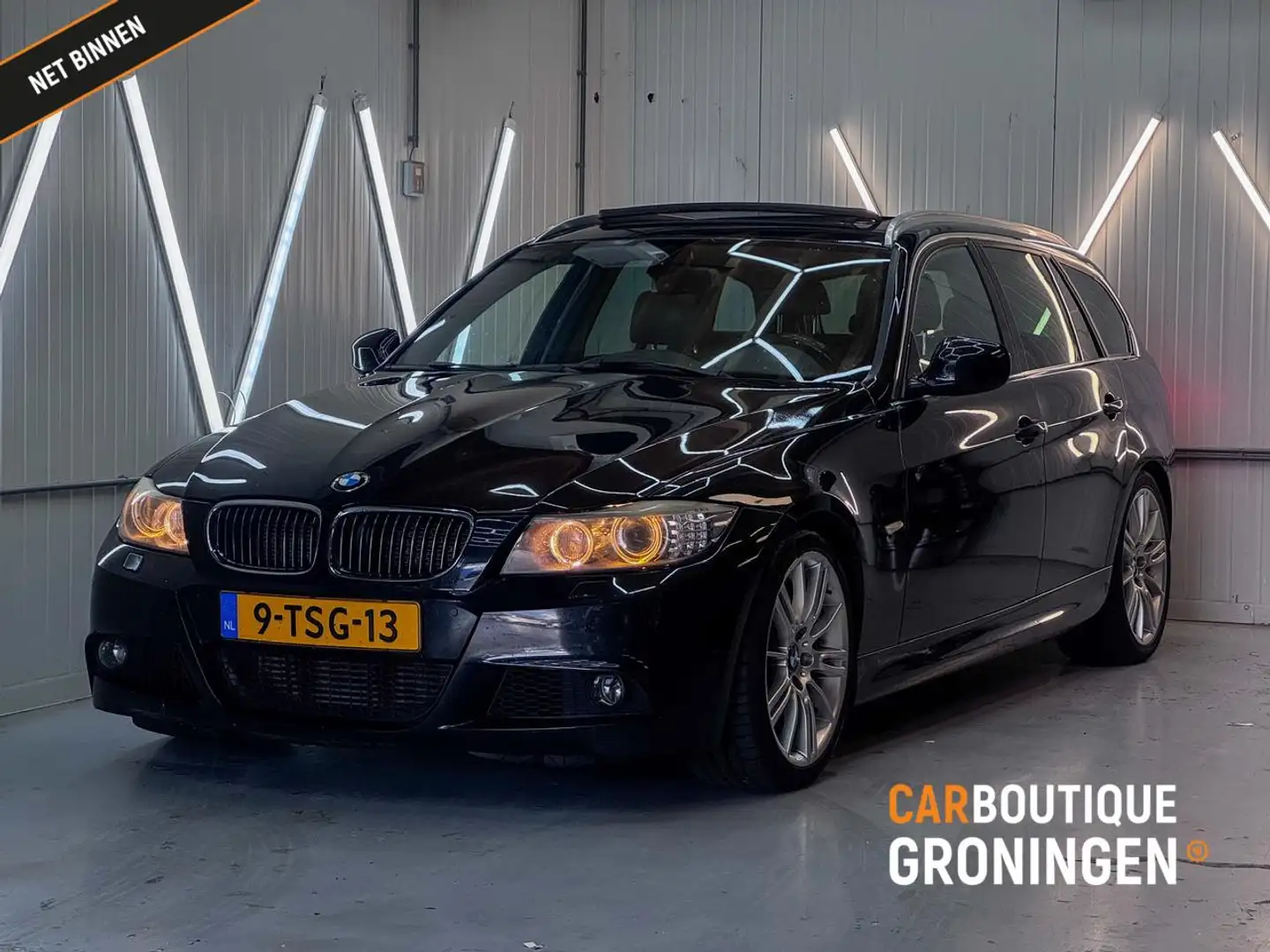 BMW 335 3-serie Touring 335d High Executive | Full Options Zwart - 1