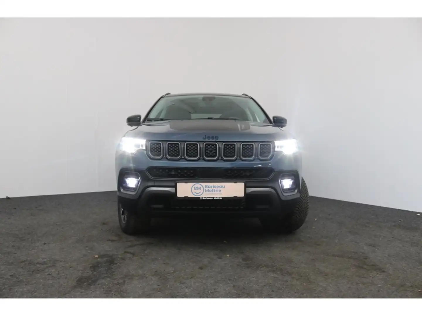 Jeep Compass TRAILHAWK PHEV 4X4 AUTOMAAT *LEDER*PANO DAK*OPEN D Blauw - 2