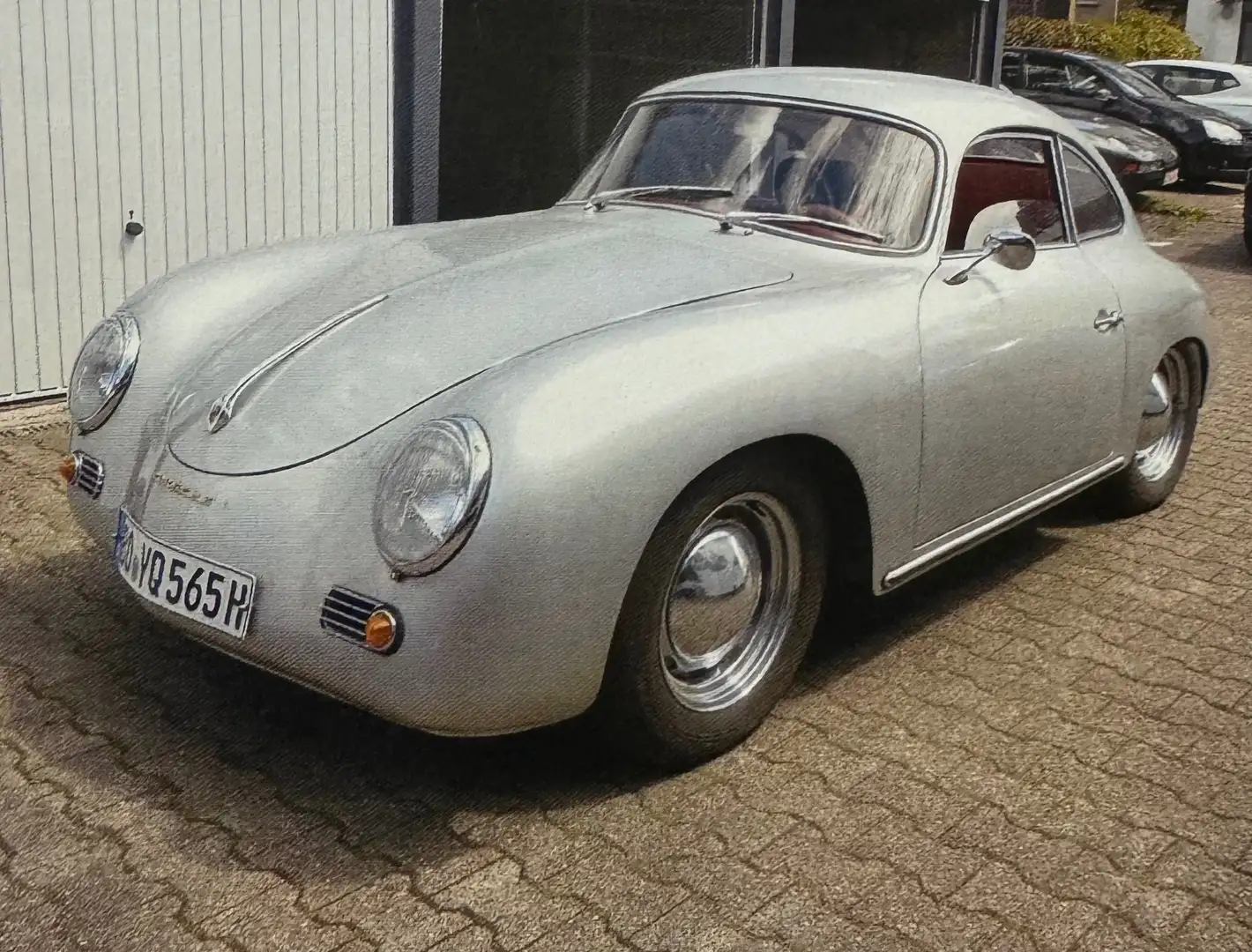 Porsche 356 A 1600 Coupe Stříbrná - 2