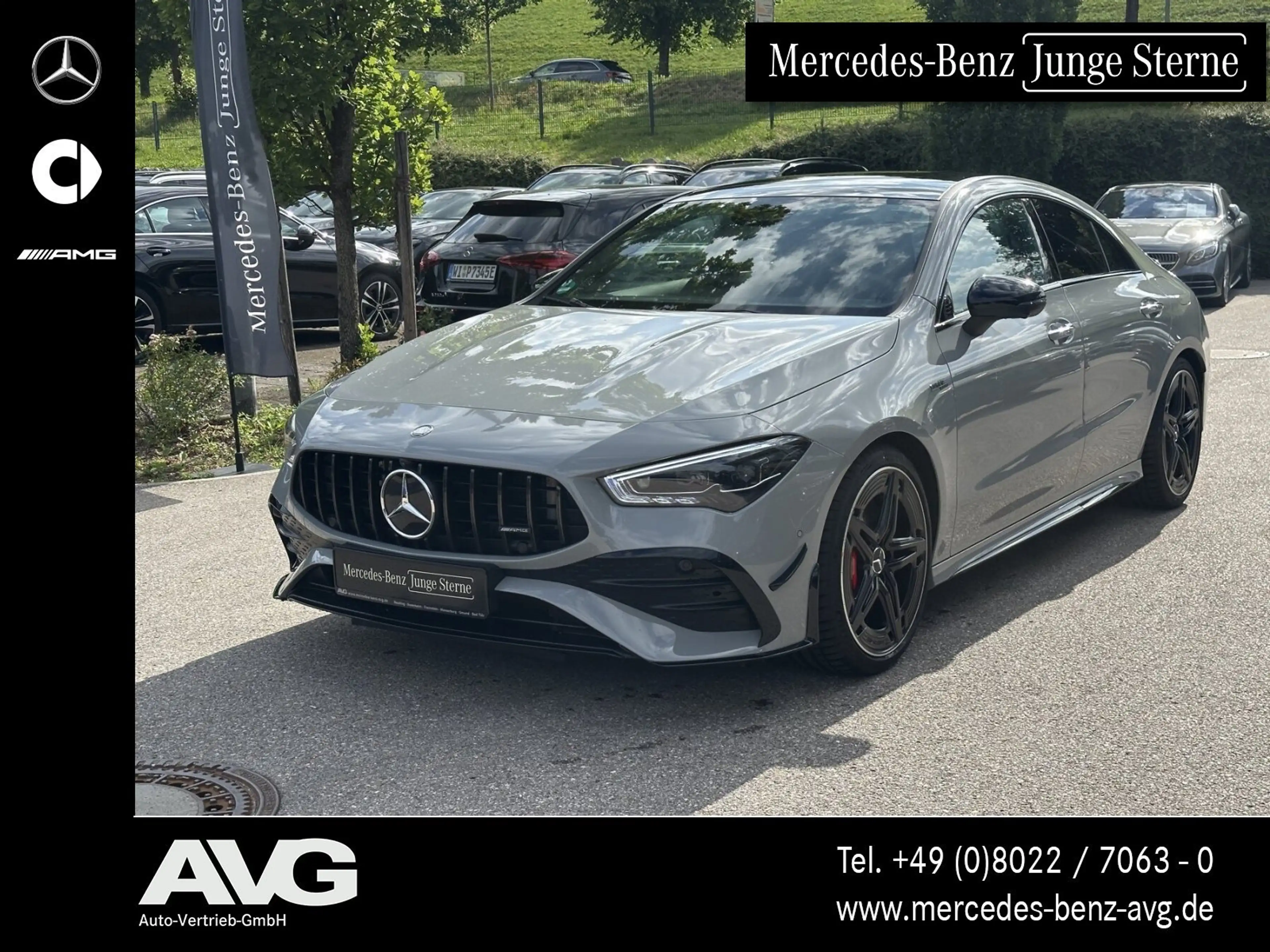 Mercedes-Benz CLA 35 AMG AMG CLA 35 4M Aero-Dyn Pano Burm Night ALPINGRAU