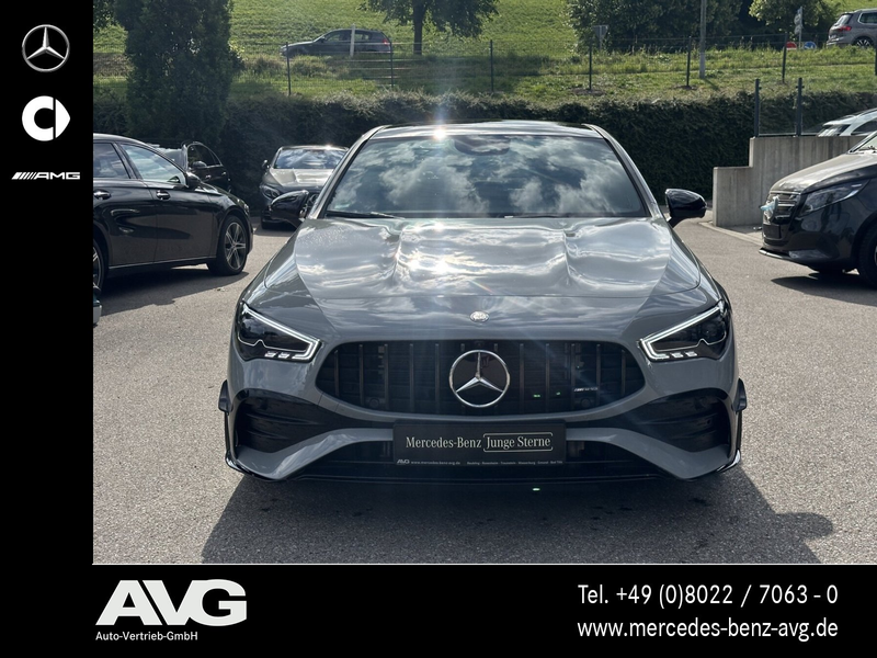 Mercedes-Benz CLA 35 AMG AMG CLA 35 4M Aero-Dyn Pano Burm Night ALPINGRAU — photo 2