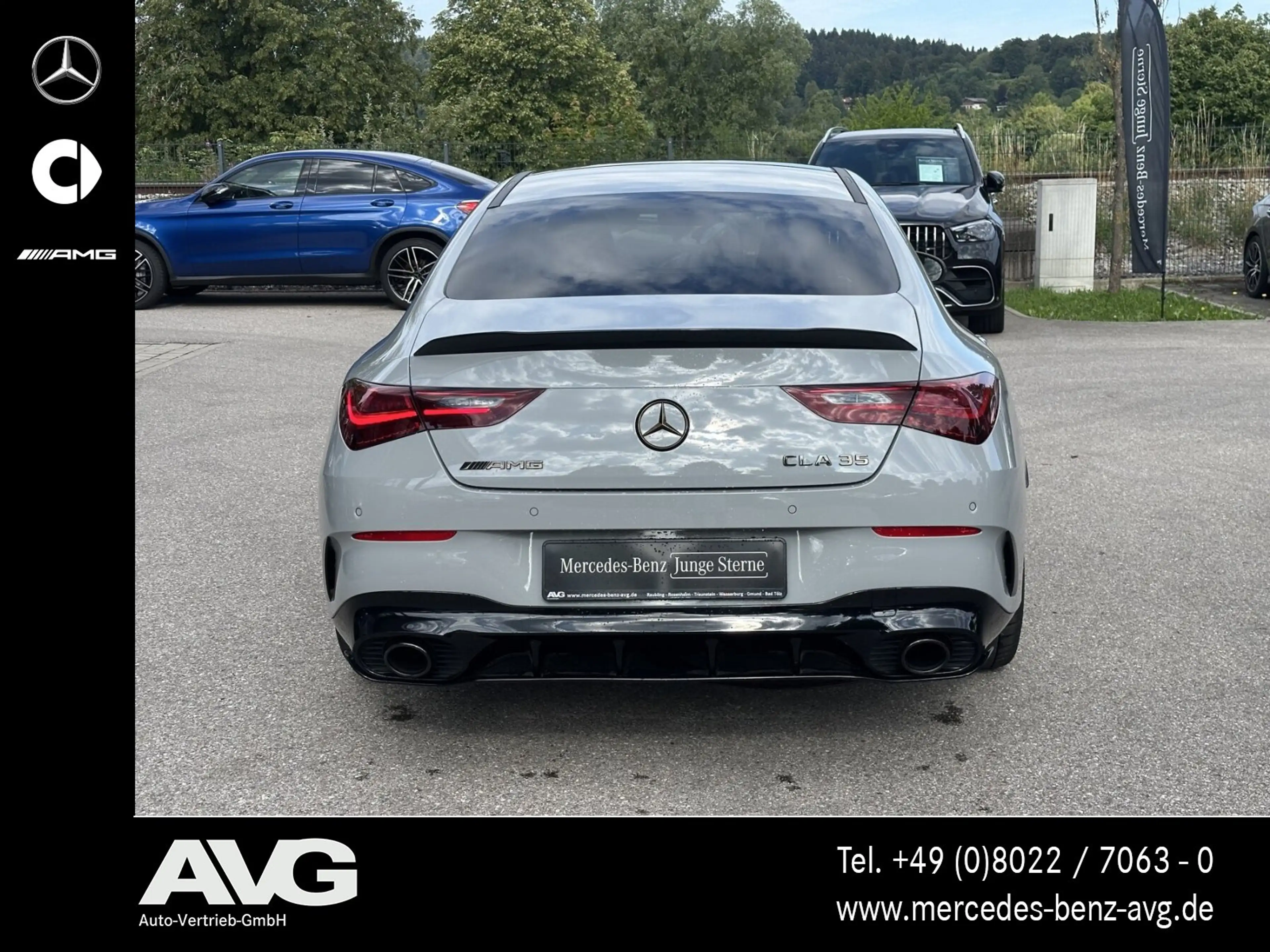 Mercedes-Benz CLA 35 AMG AMG CLA 35 4M Aero-Dyn Pano Burm Night ALPINGRAU — photo 5