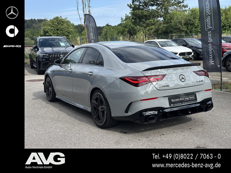 Mercedes-Benz CLA 35 AMG AMG CLA 35 4M Aero-Dyn Pano Burm Night ALPINGRAU — photo 6