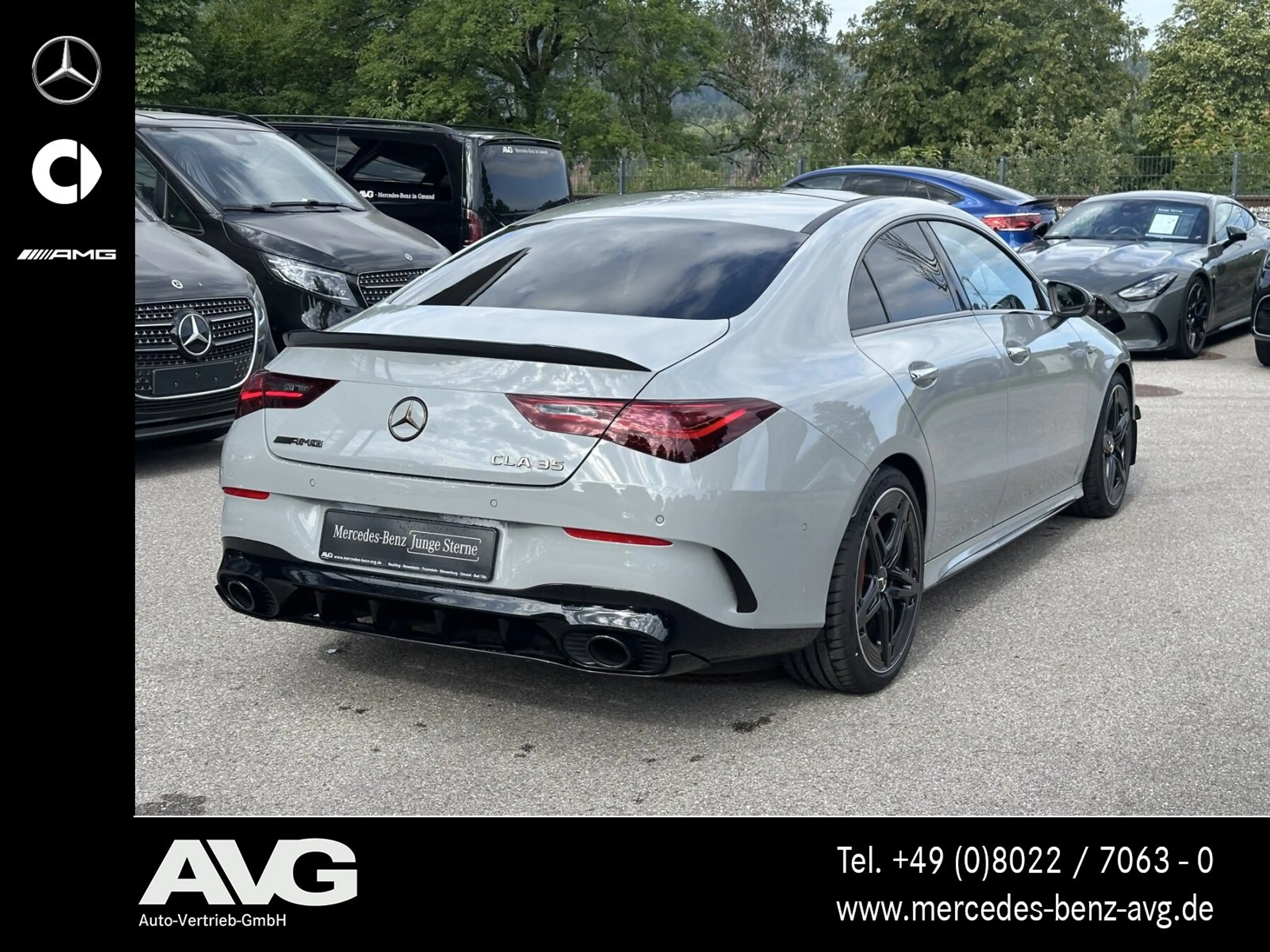Mercedes-Benz CLA 35 AMG AMG CLA 35 4M Aero-Dyn Pano Burm Night ALPINGRAU — photo 4