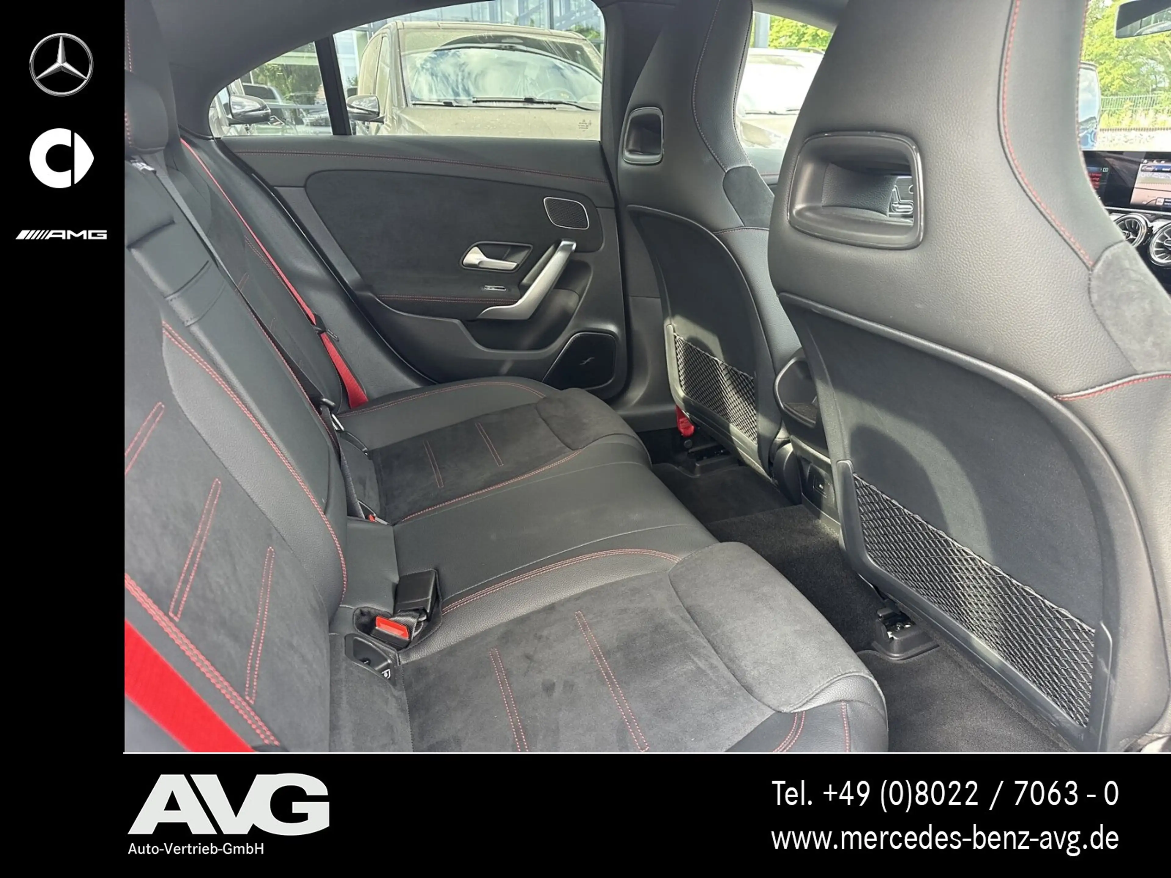 Mercedes-Benz CLA 35 AMG AMG CLA 35 4M Aero-Dyn Pano Burm Night ALPINGRAU — photo 11