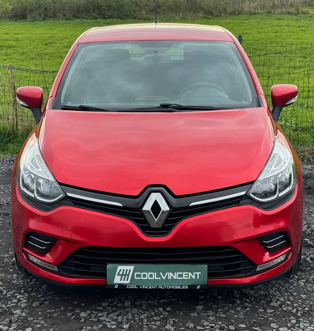 Renault Clio 0.9TCe - LIMITED- GPS + Bluetooth Rood - 2