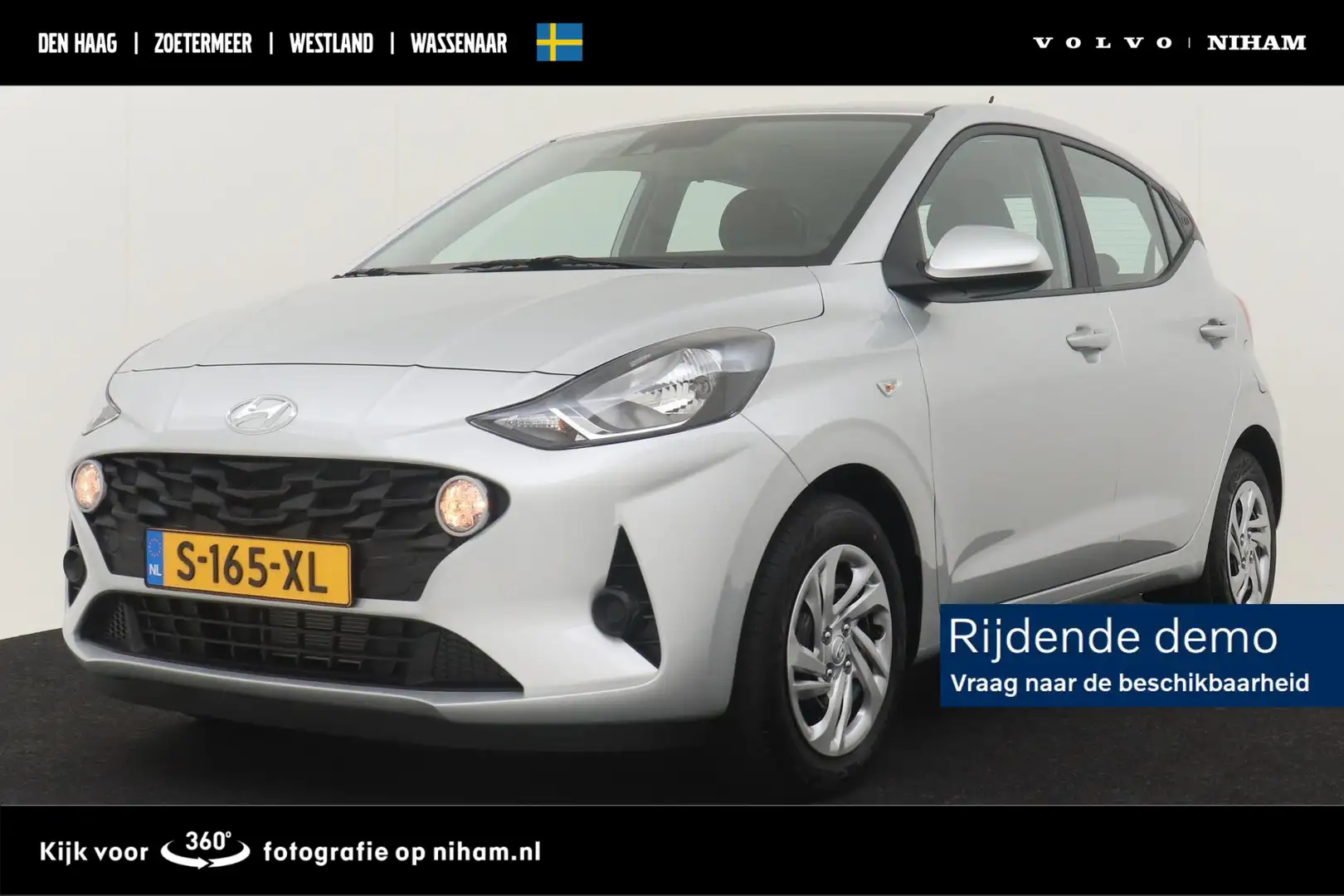 Hyundai i10 1.0 COMFORT SMART -AIRCO|RIJSTROOKSENSOR|DAB|USB Gris - 1