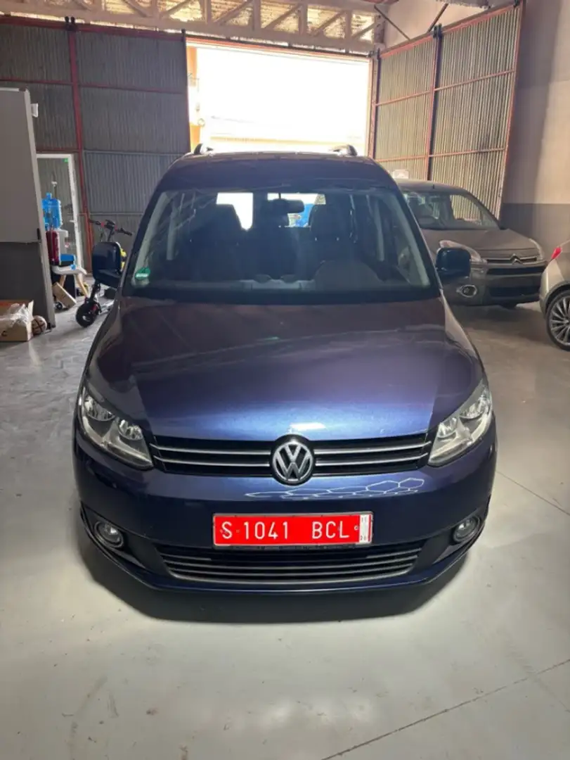 Volkswagen Caddy 1.6TDI BMT Comfortline 102 Azul - 1