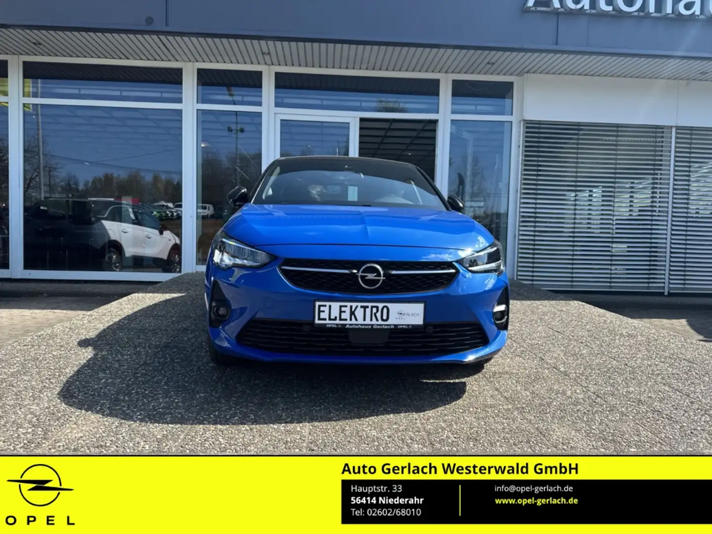 Opel Corsa F e GS Line LED ACC Apple CarPlay Android Auto Kli Blau - 2