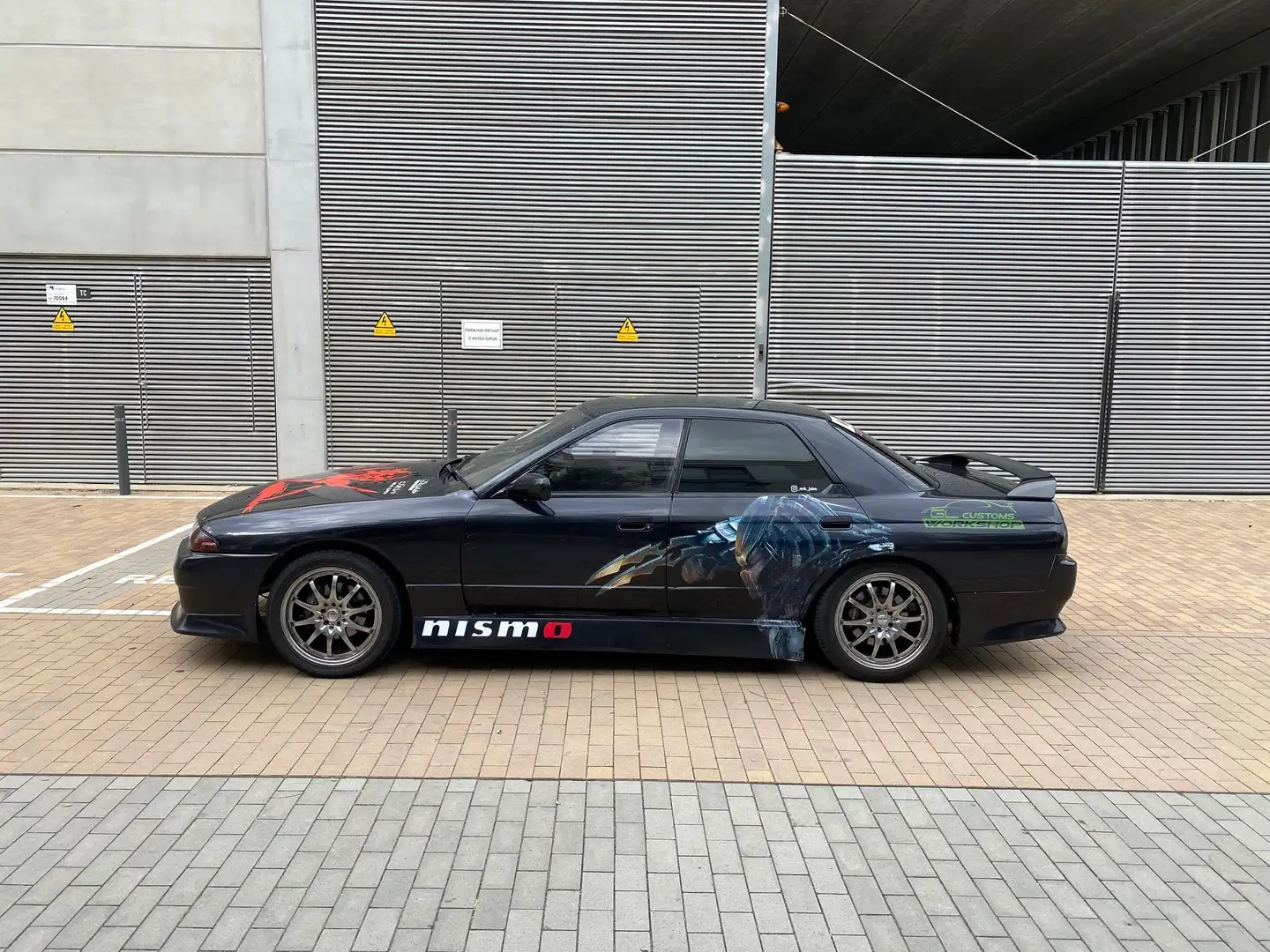 Nissan Skyline R32 GTS-4 Zwart - 2