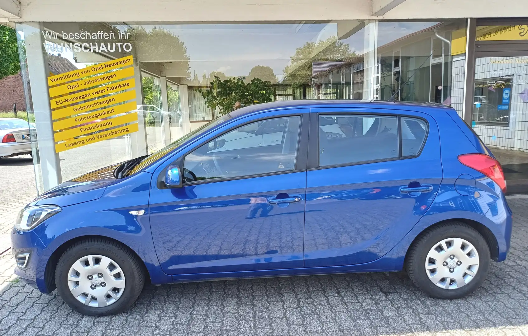 Hyundai i20 1.2 Topzustand nur 76Tkm Blau - 2