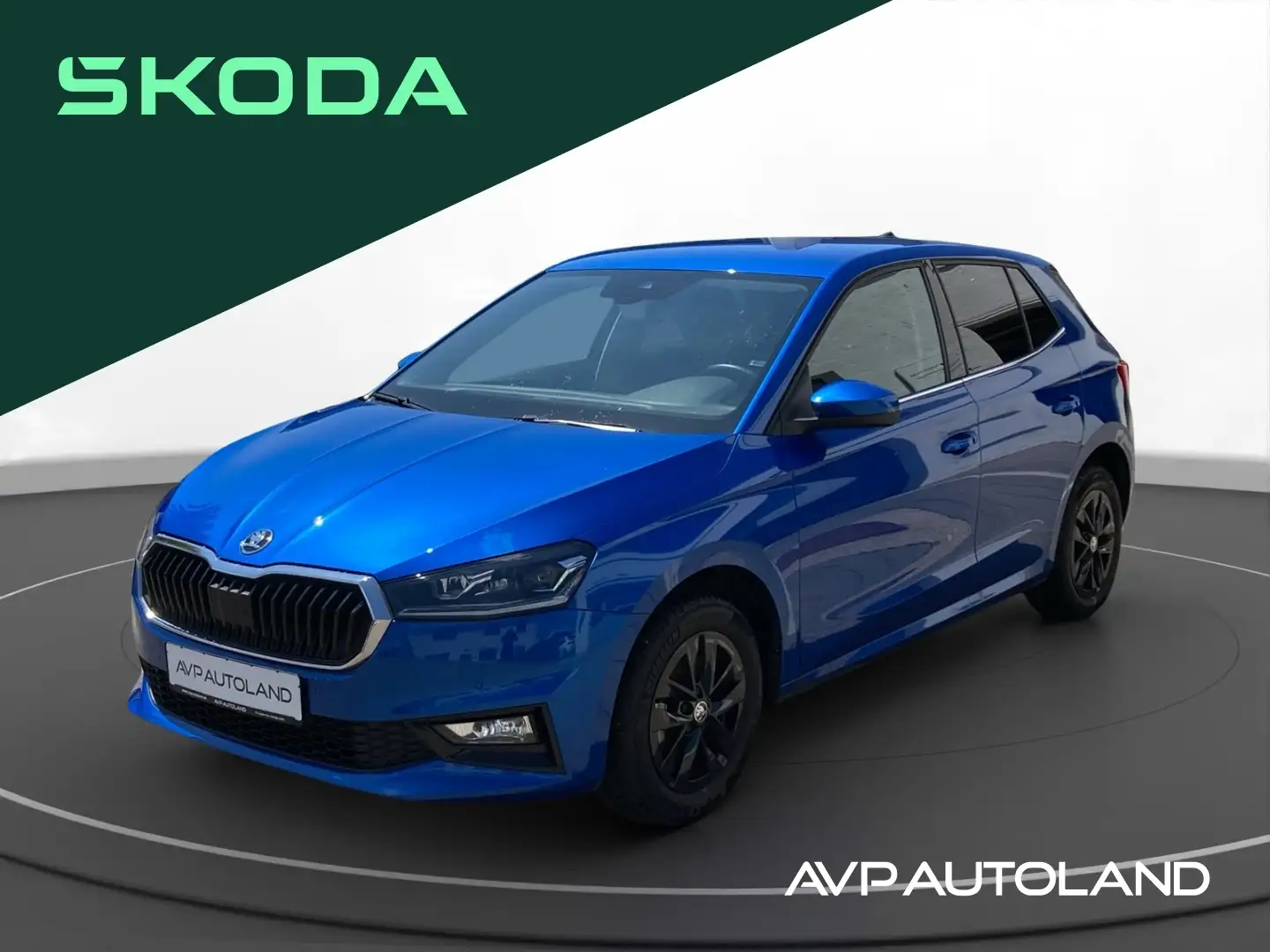 Skoda Fabia 1.0 TSI DSG STYLE | NAVI | LED | ACC | Blauw - 1