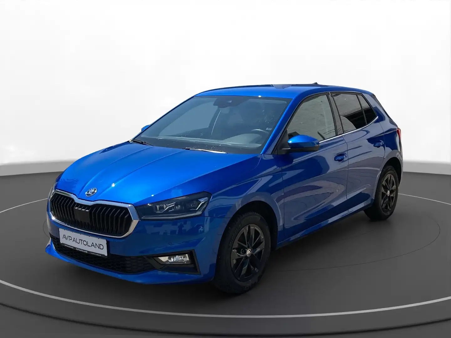 Skoda Fabia 1.0 TSI DSG STYLE | NAVI | LED | ACC | Blauw - 2