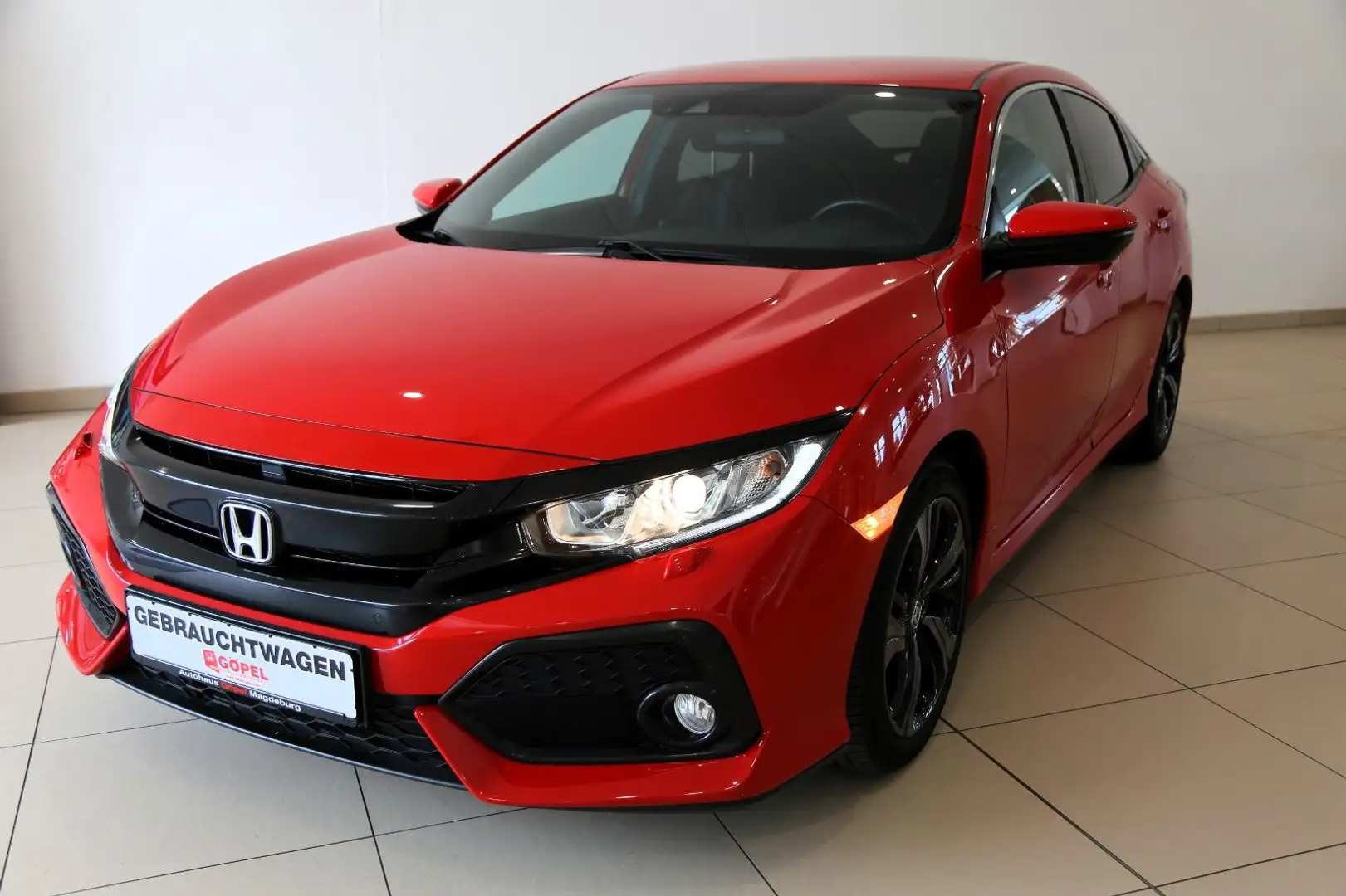 Honda Civic Lim. 1.0 Elegance SHZ PDC Kamera ACC Rot - 1