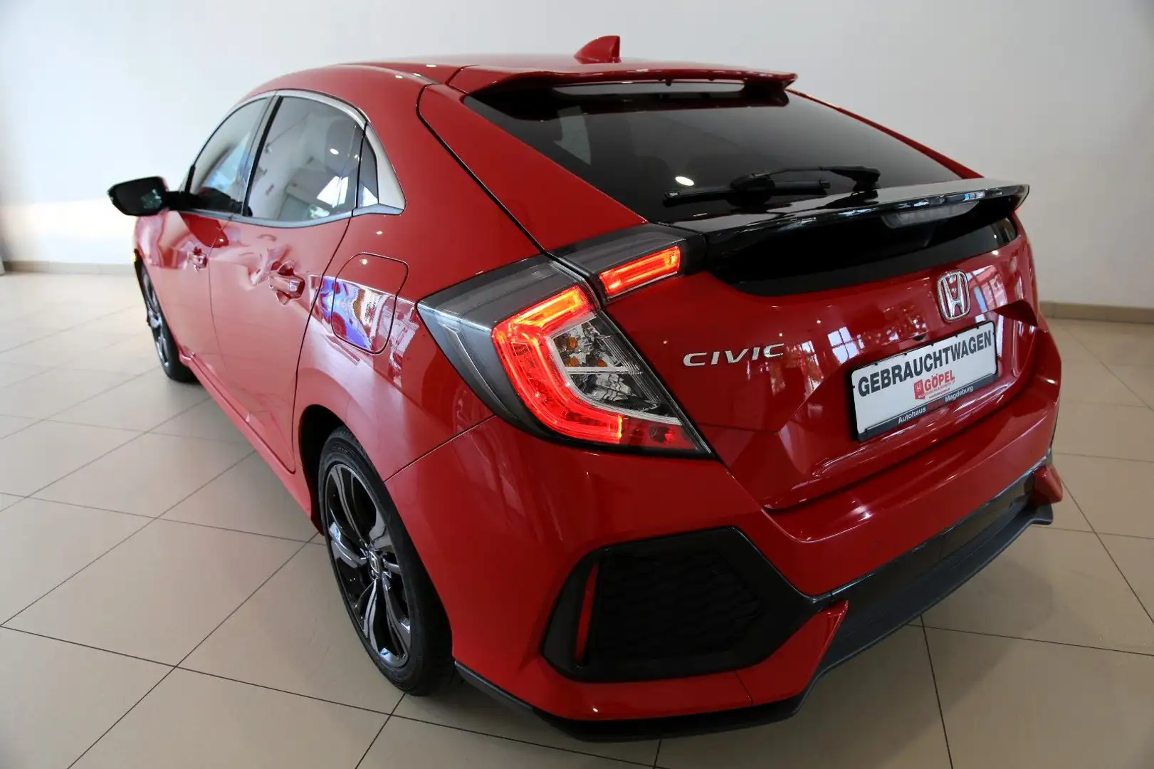 Honda Civic Lim. 1.0 Elegance SHZ PDC Kamera ACC Rot - 2