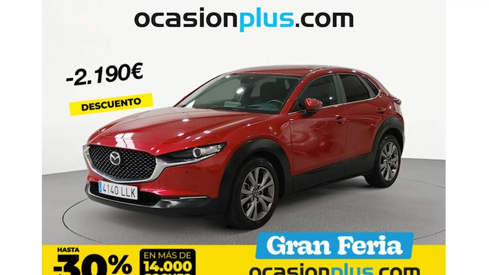 Mazda CX-30 2.0 Skyactiv-G Evolution 2WD Aut. 90kW Rojo - 1