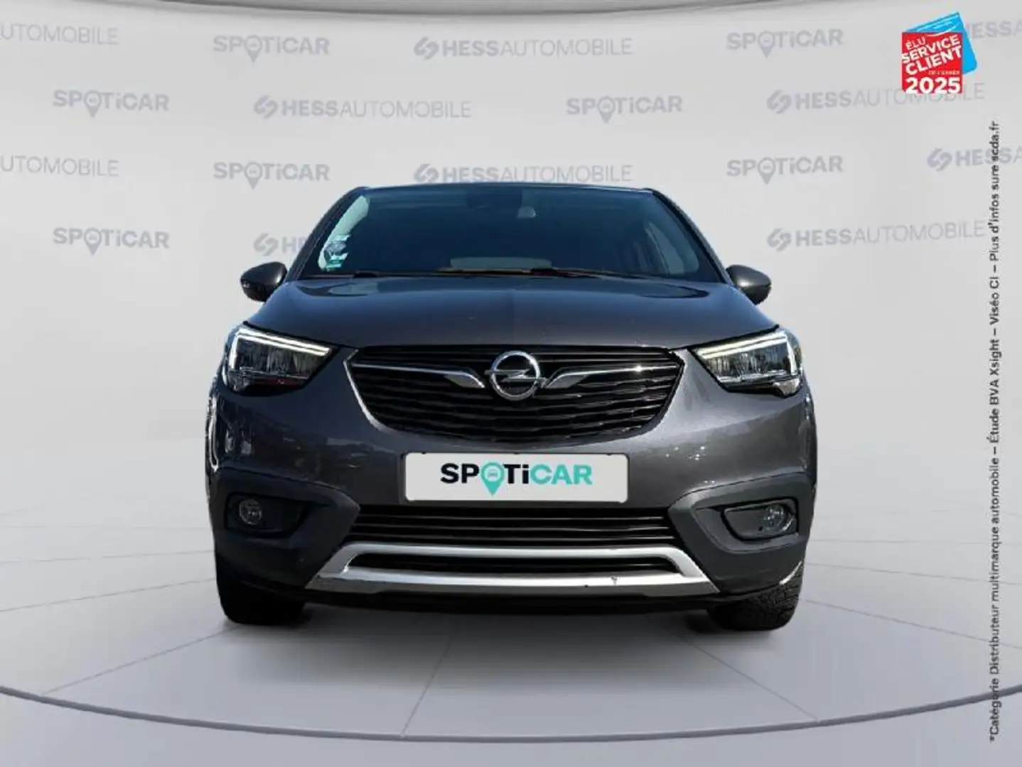 Opel Crossland X 1.2 Turbo 110ch Elegance Euro 6d-T Radar AR Grijs - 2