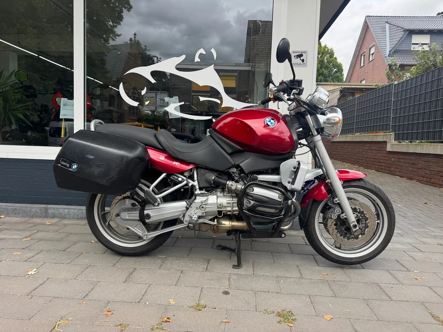 BMW R 850 R ABS wenig Km Koffersatz Piros - 1