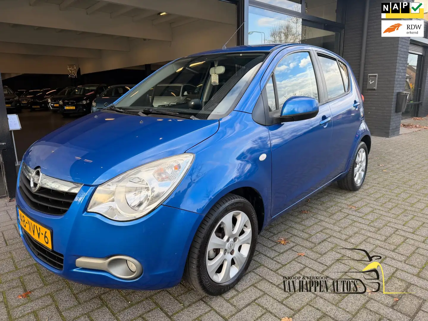 Opel Agila 1.0 Edition / 60006 km / apk 1-2027 Blau - 1