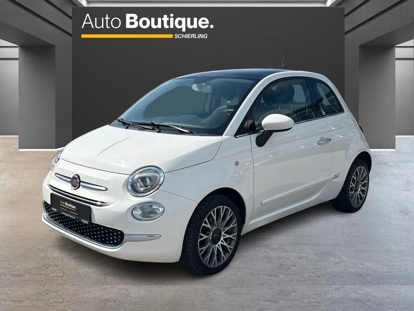 Fiat 500 /PANO/TEMPOMAT/PDC/+ Weiß - 1