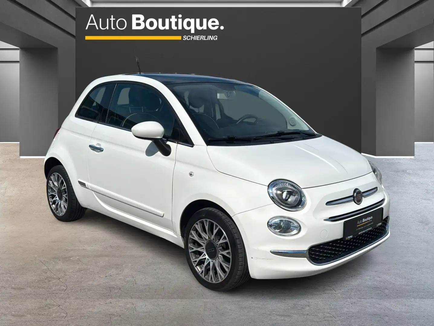 Fiat 500 /PANO/TEMPOMAT/PDC/+ Weiß - 2