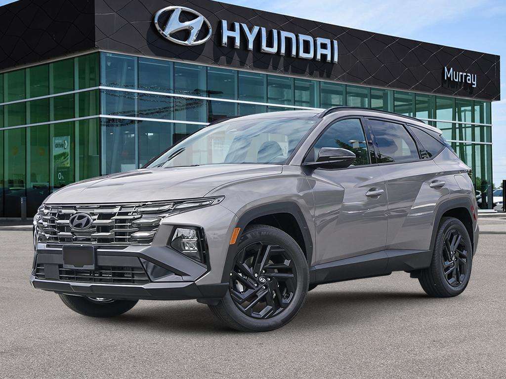 Shimmering Silver 2026 Hyundai Tucson Hybrid SUV / Crossover  Automatic